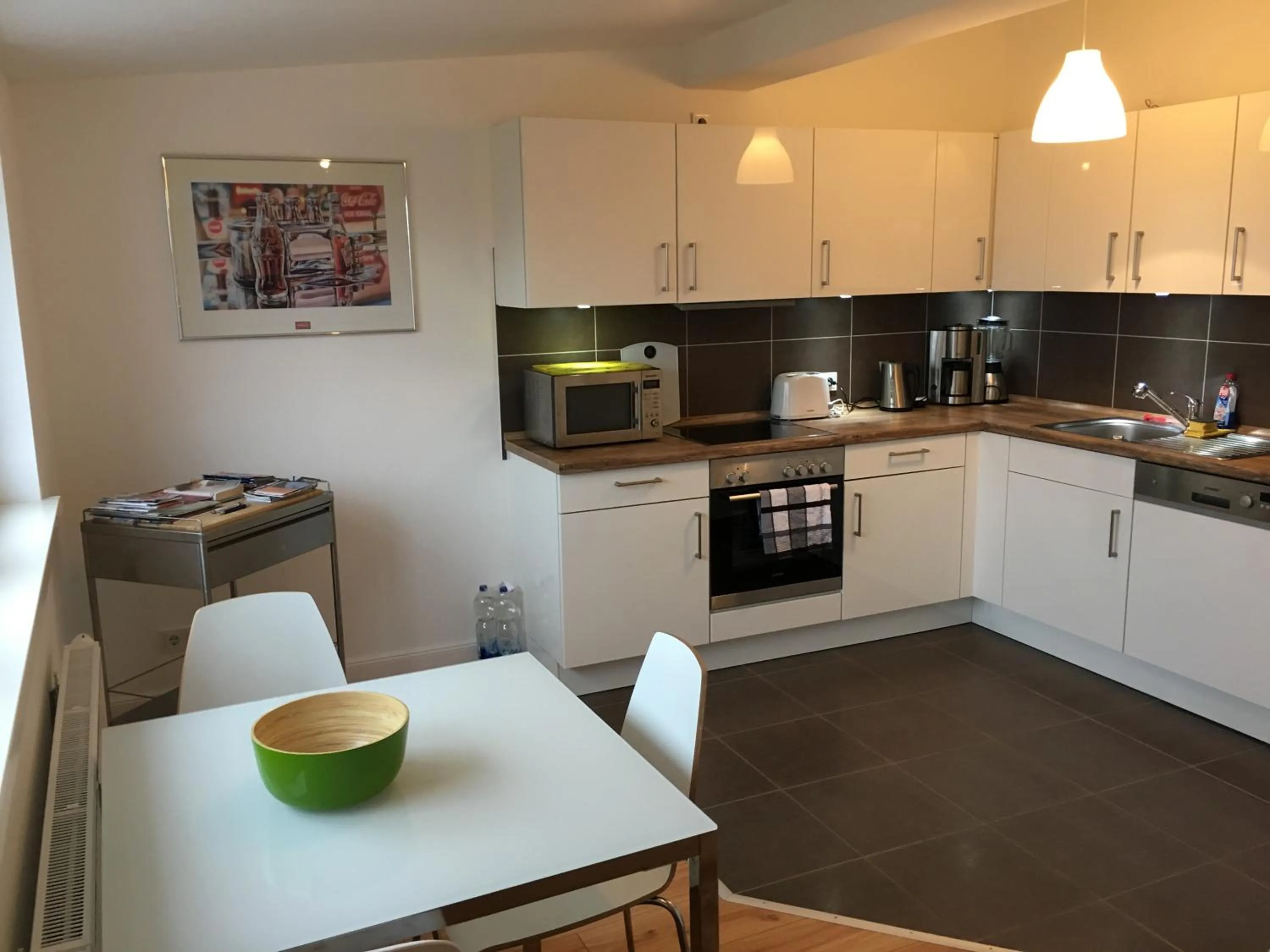 Dining area in Arbio I Dehnhaide Apartments