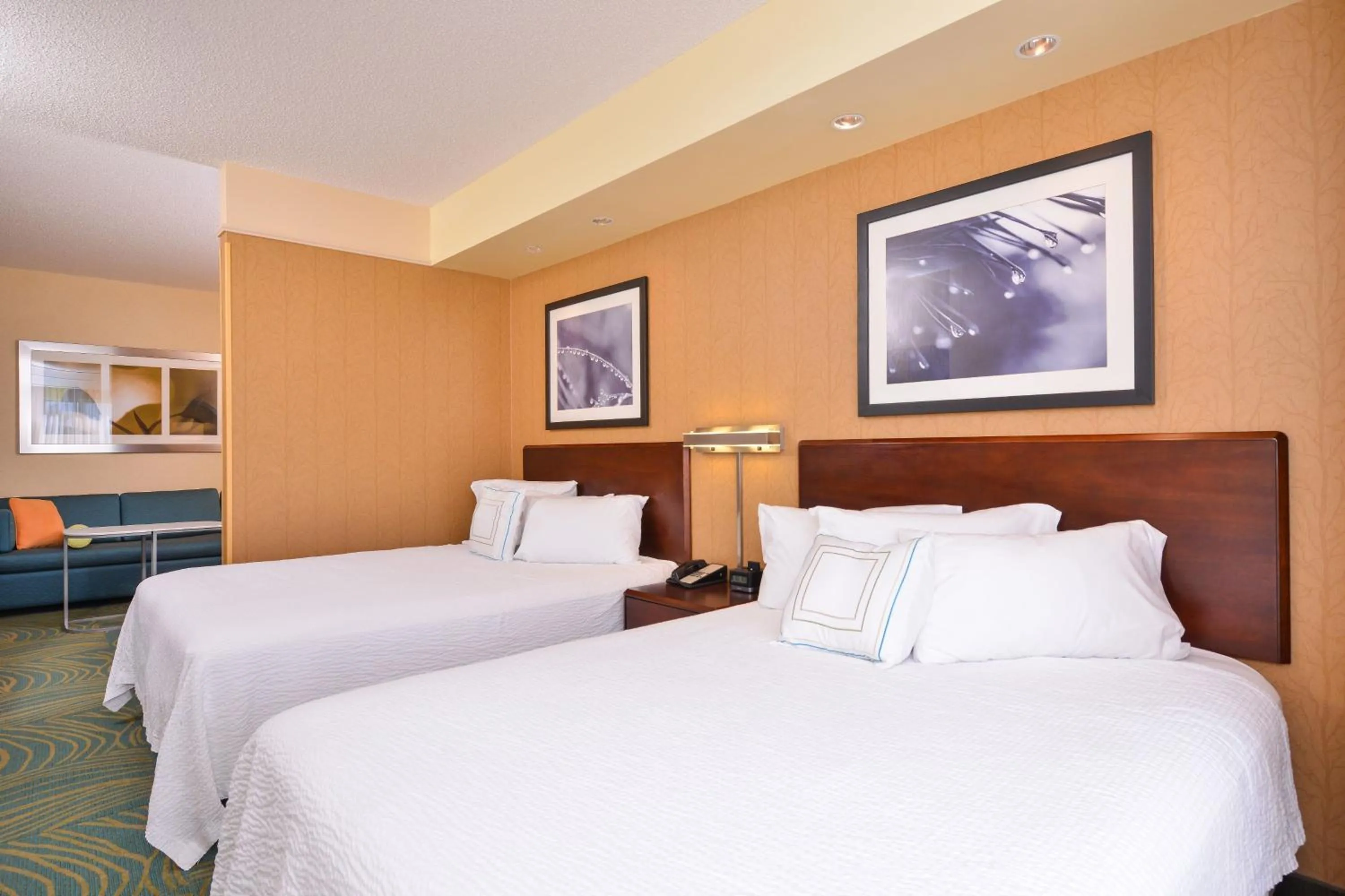 Bedroom, Bed in SpringHill Suites Arundel Mills BWI Airport