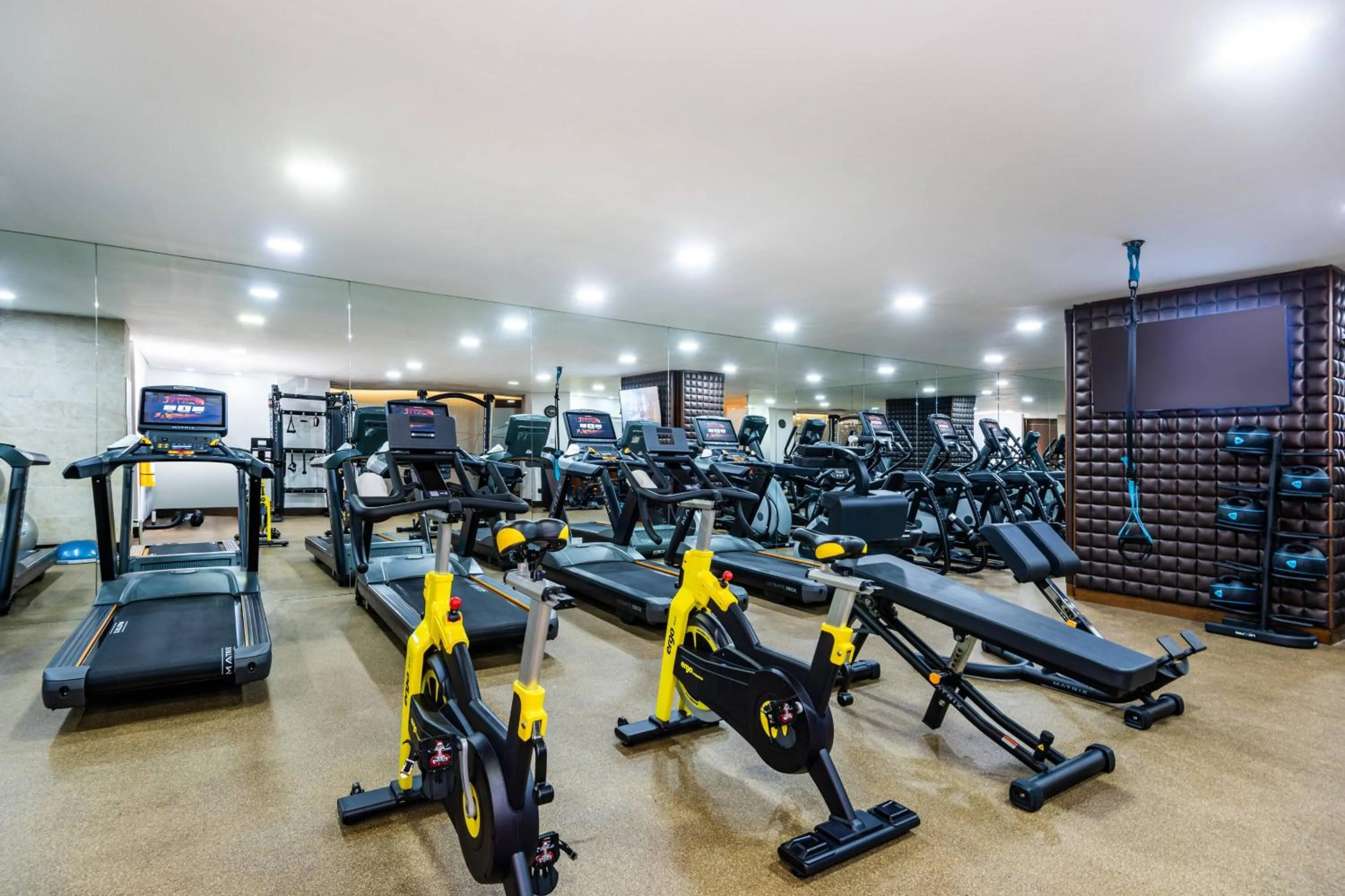 Fitness centre/facilities in JW Marriott Hotel Bogotá