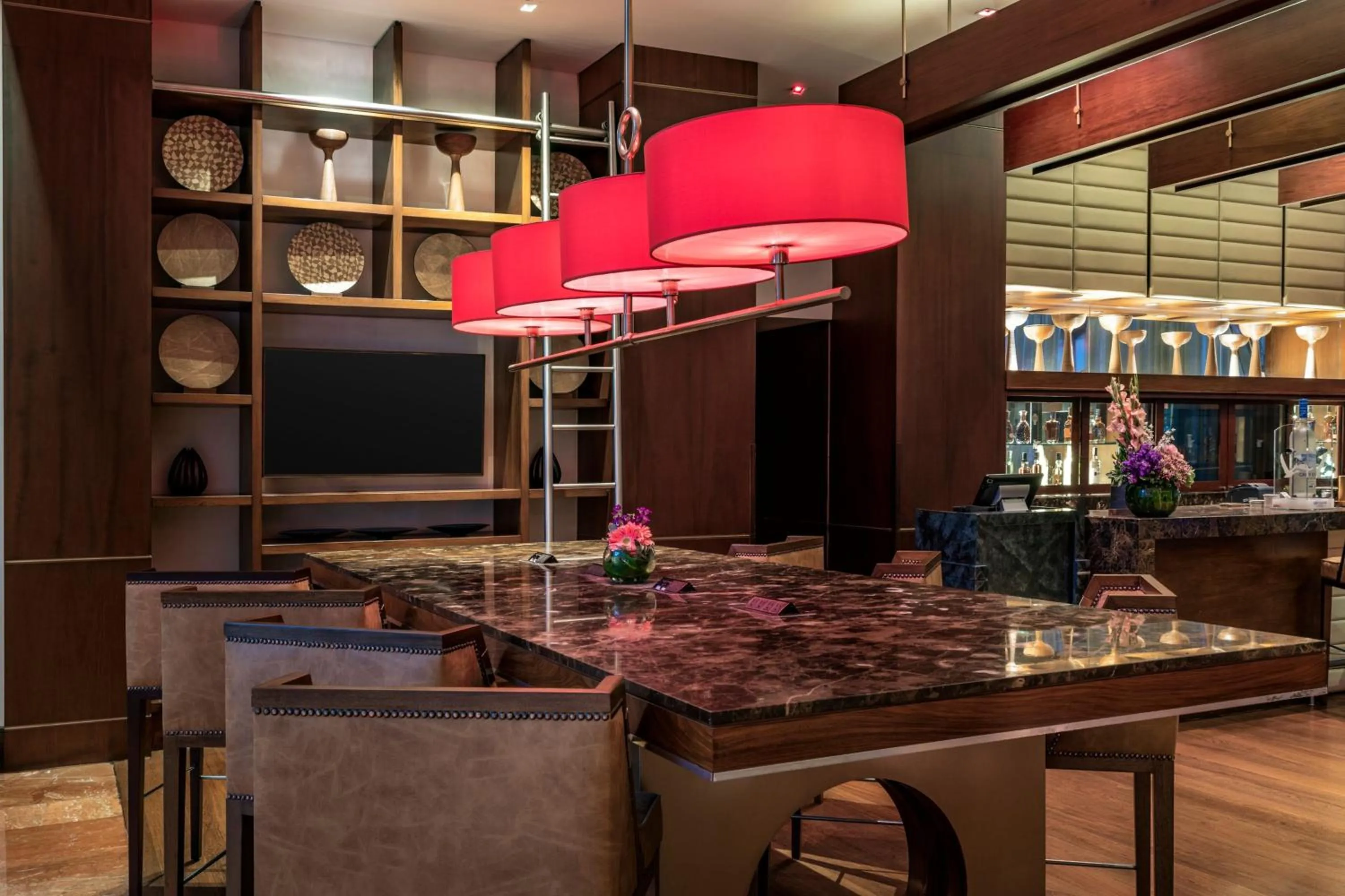 Lobby or reception in JW Marriott Hotel Bogotá