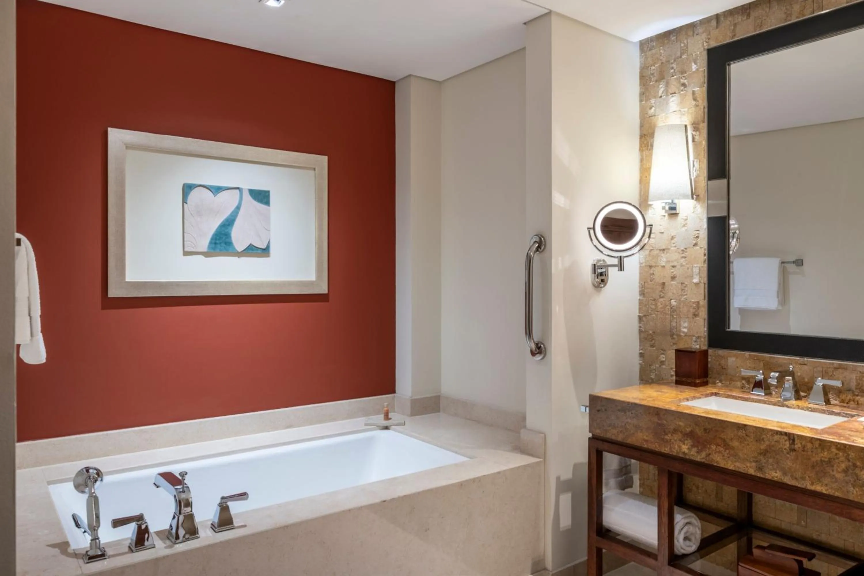 Bathroom in JW Marriott Hotel Bogotá