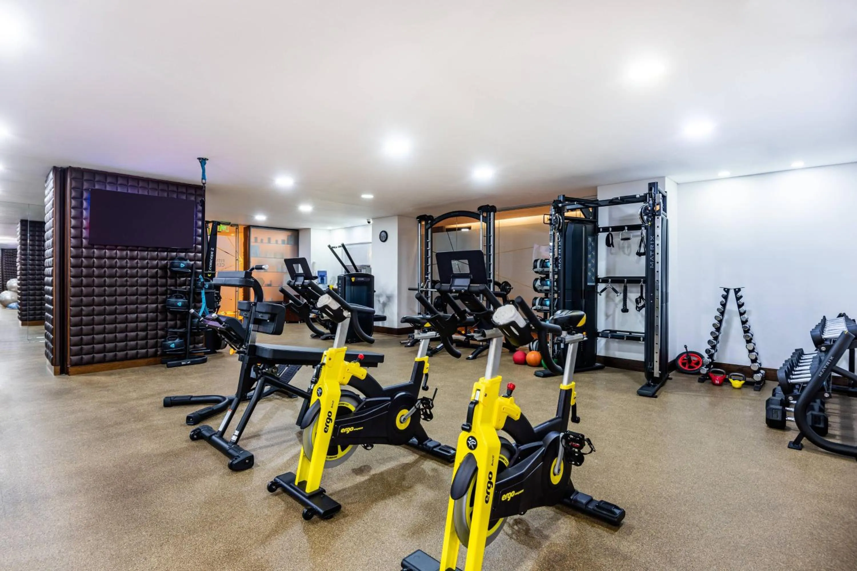 Fitness centre/facilities in JW Marriott Hotel Bogotá