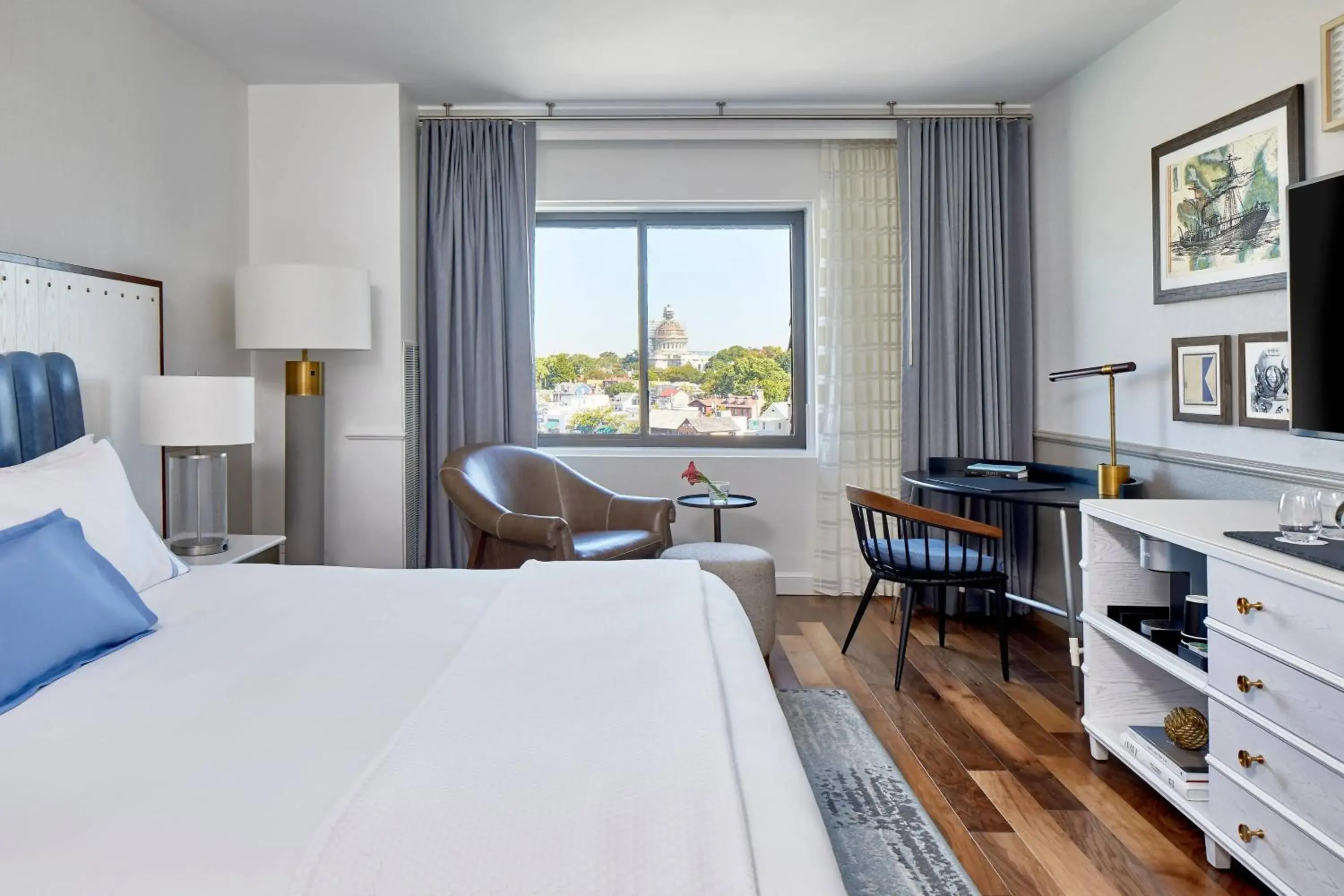 Deluxe Guest Room, King in Annapolis Waterfront Hotel, Autograph Collection Deluxe Guest Room, King in Annapolis Waterfront Hotel, Autograph Collection