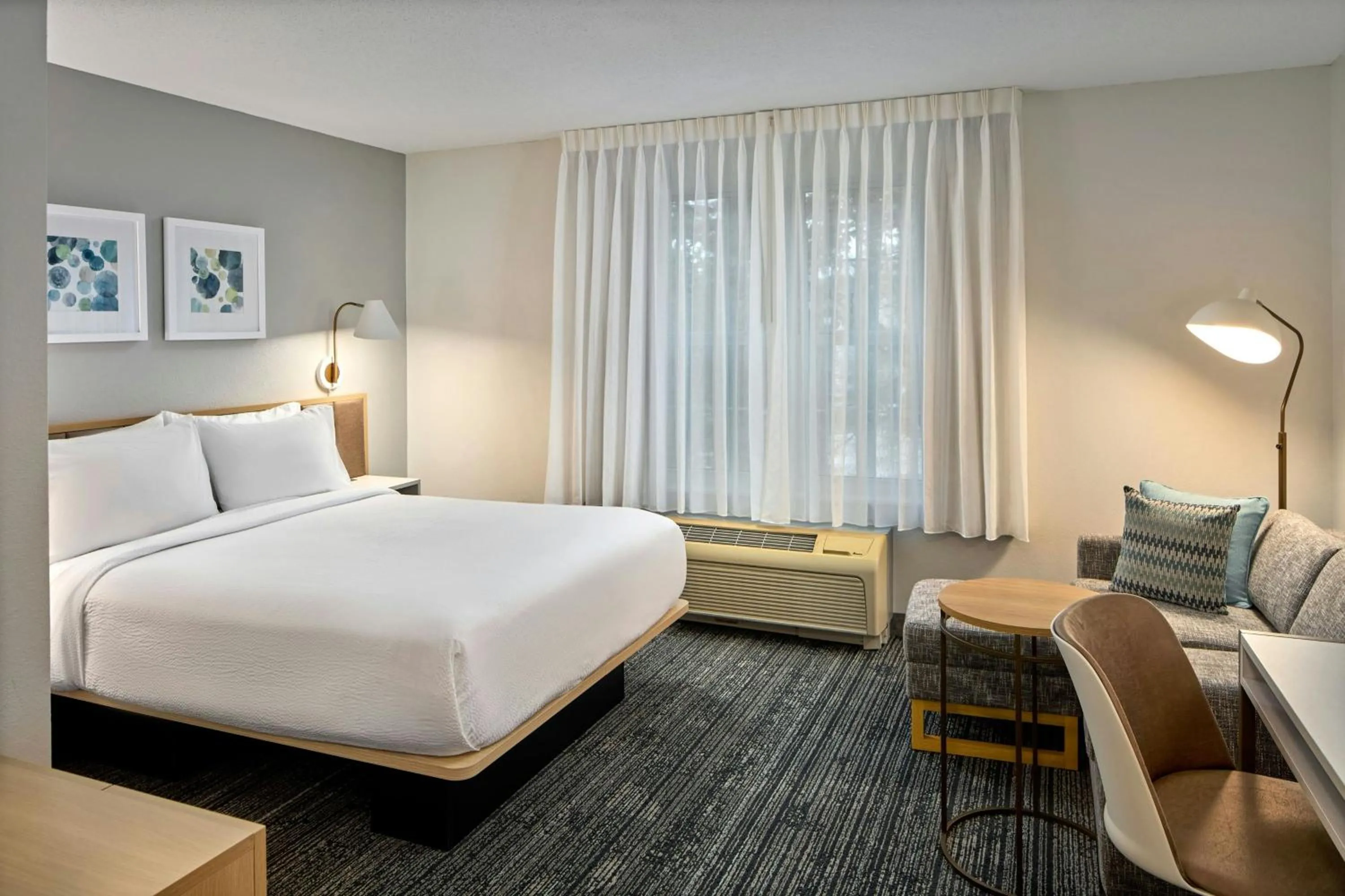 Photo of the whole room, Bed in TownePlace Suites Bowie Town Center