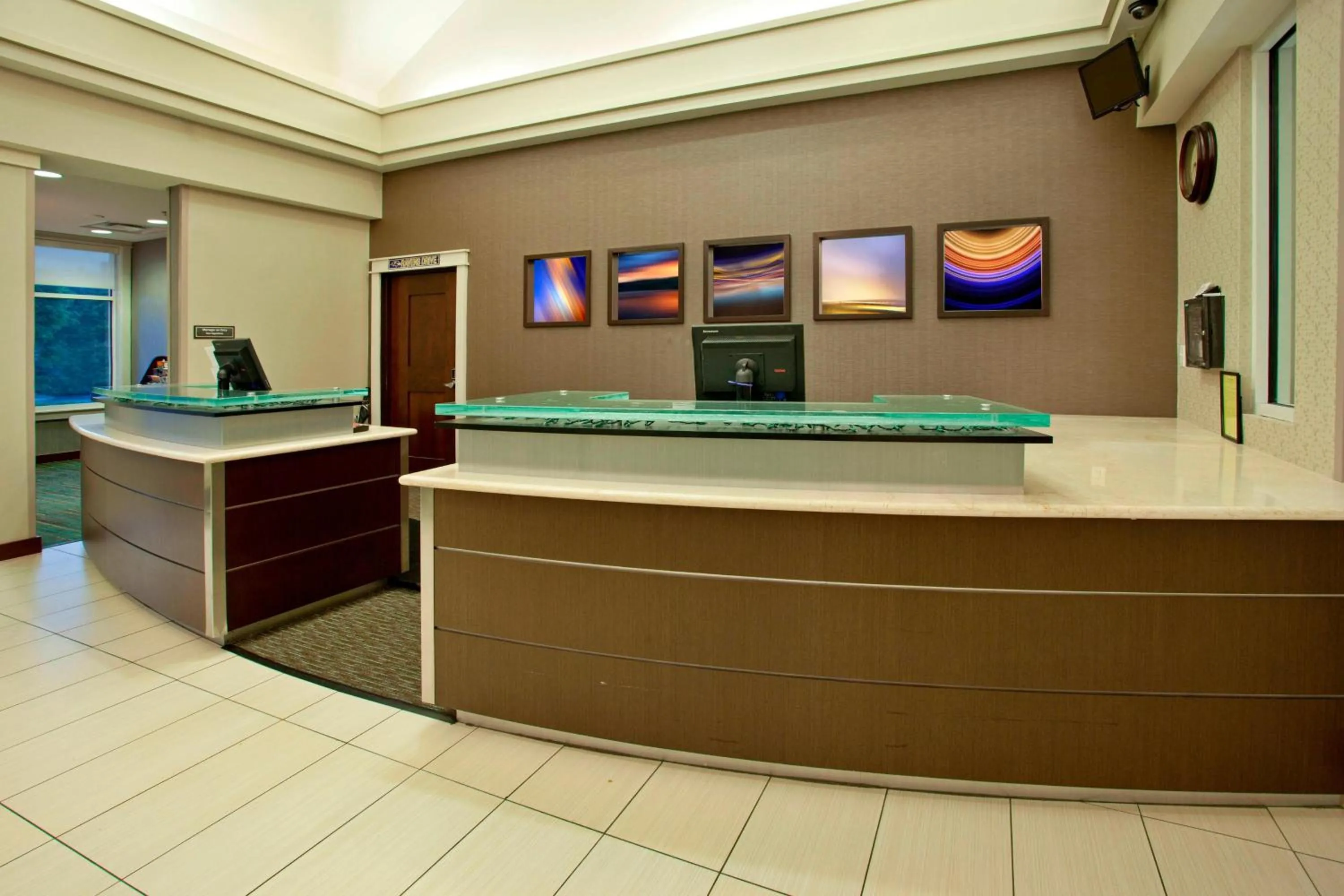 Lobby or reception in Residence Inn Baltimore Hunt Valley