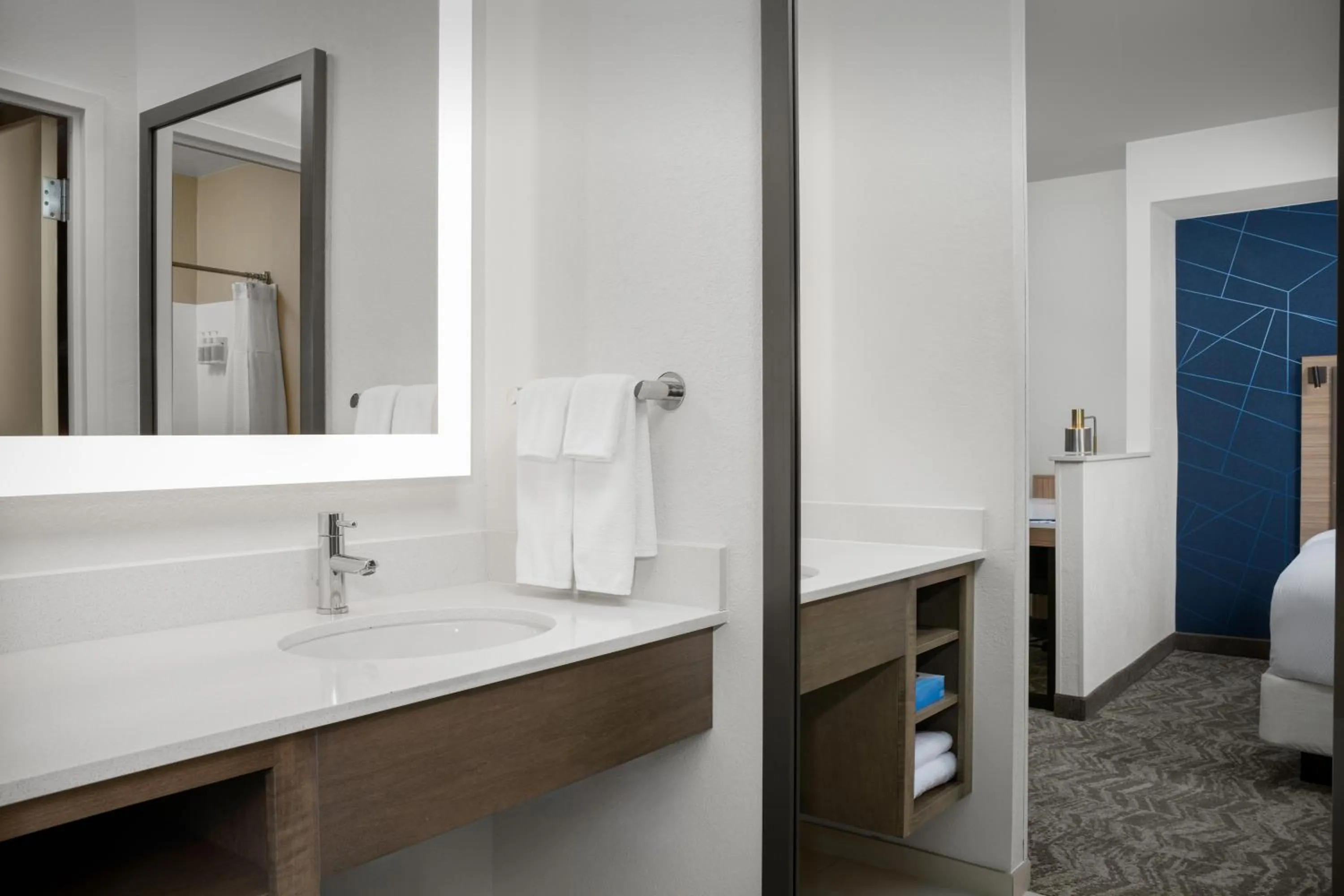 Bathroom in SpringHill Suites by Marriott Annapolis