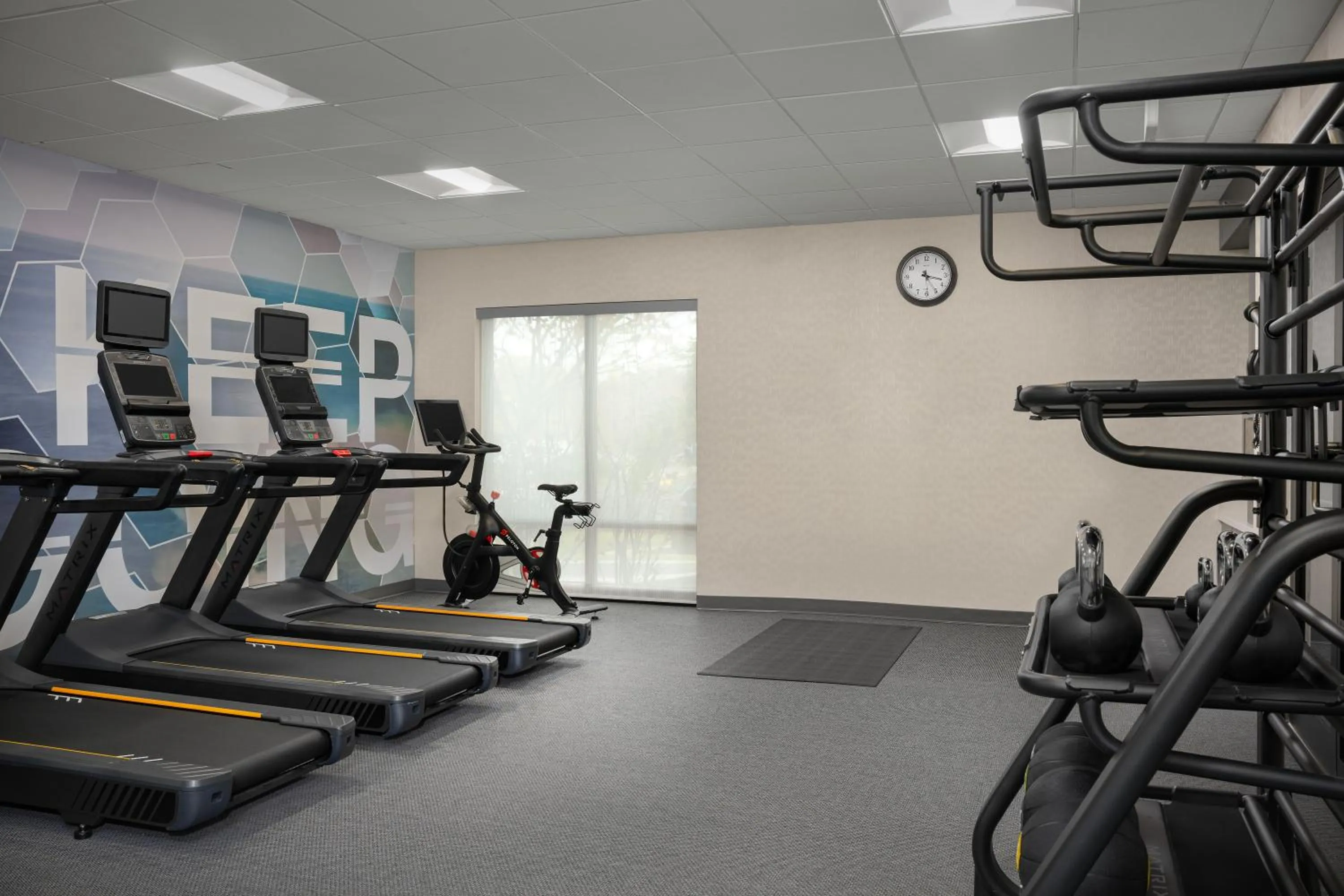Fitness centre/facilities in SpringHill Suites by Marriott Annapolis