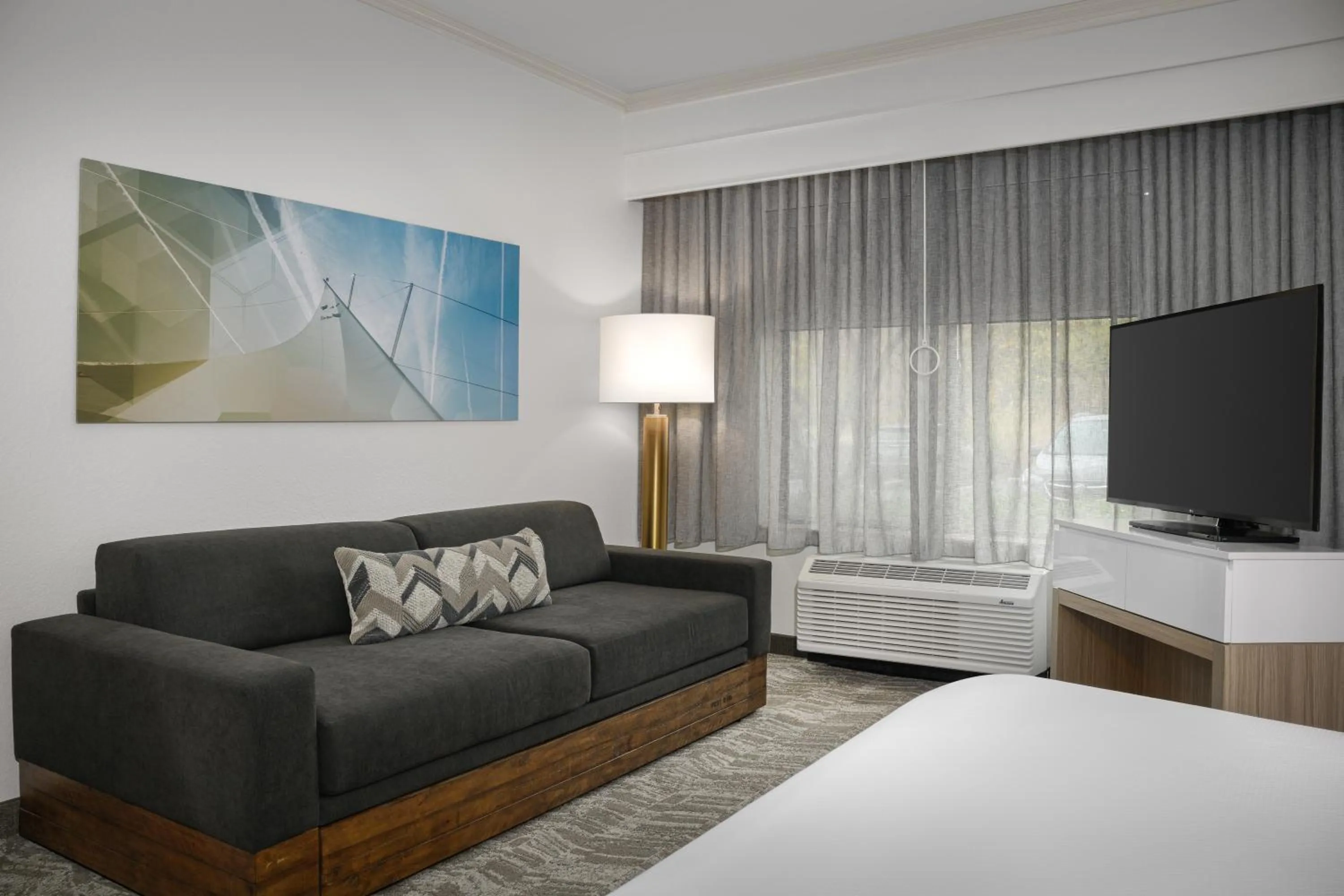Bedroom, Bed in SpringHill Suites by Marriott Annapolis