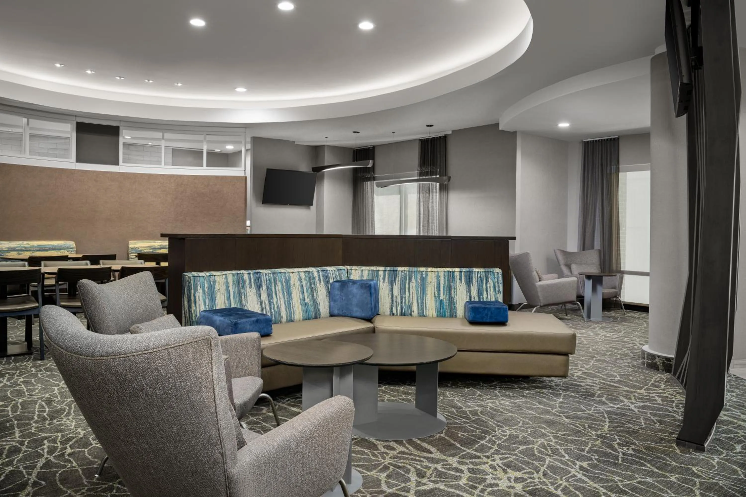 Seating area in SpringHill Suites by Marriott Annapolis