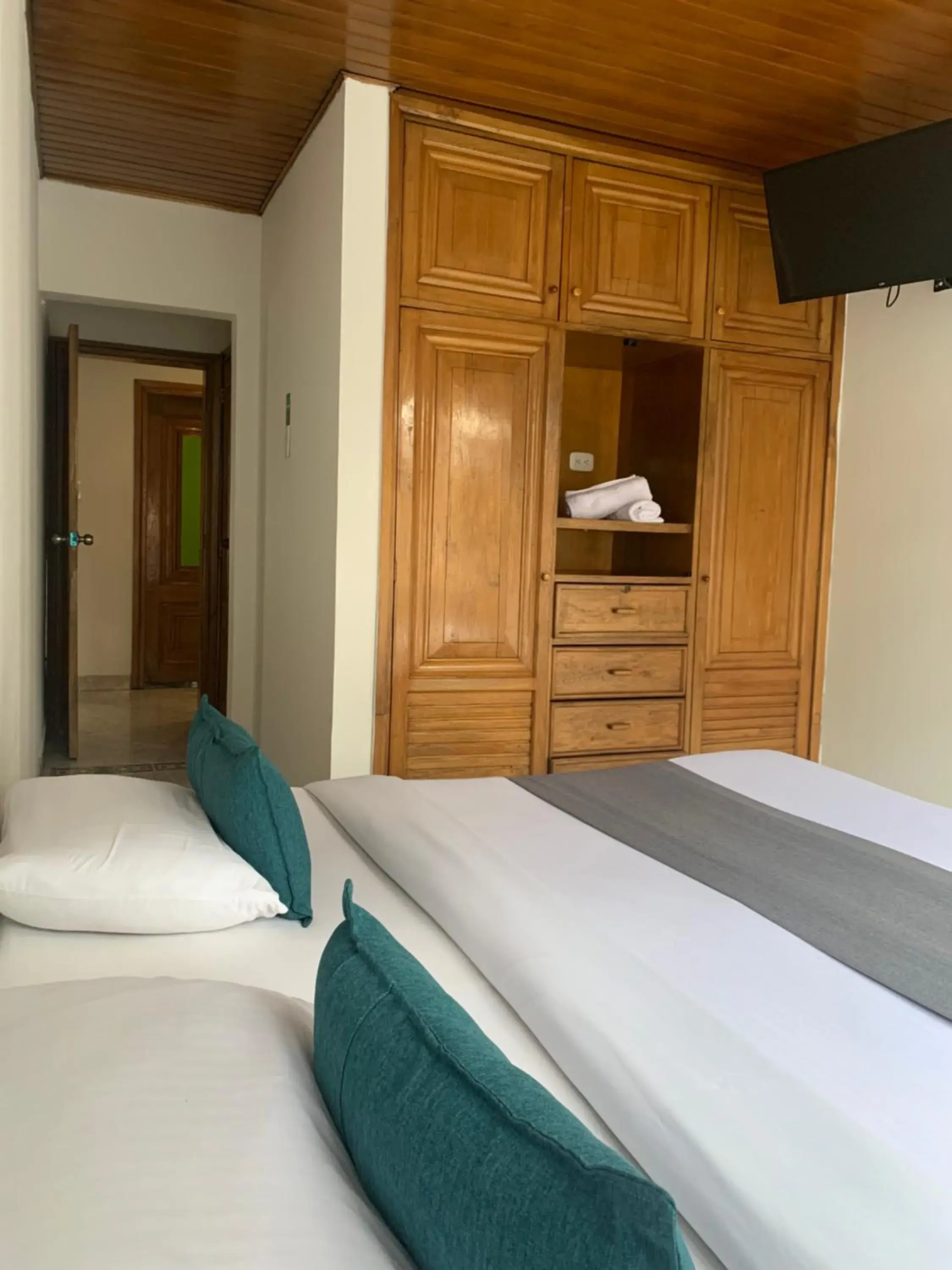 Bed in Hotel Quintas de Normandia Bed in Hotel Quintas de Normandia