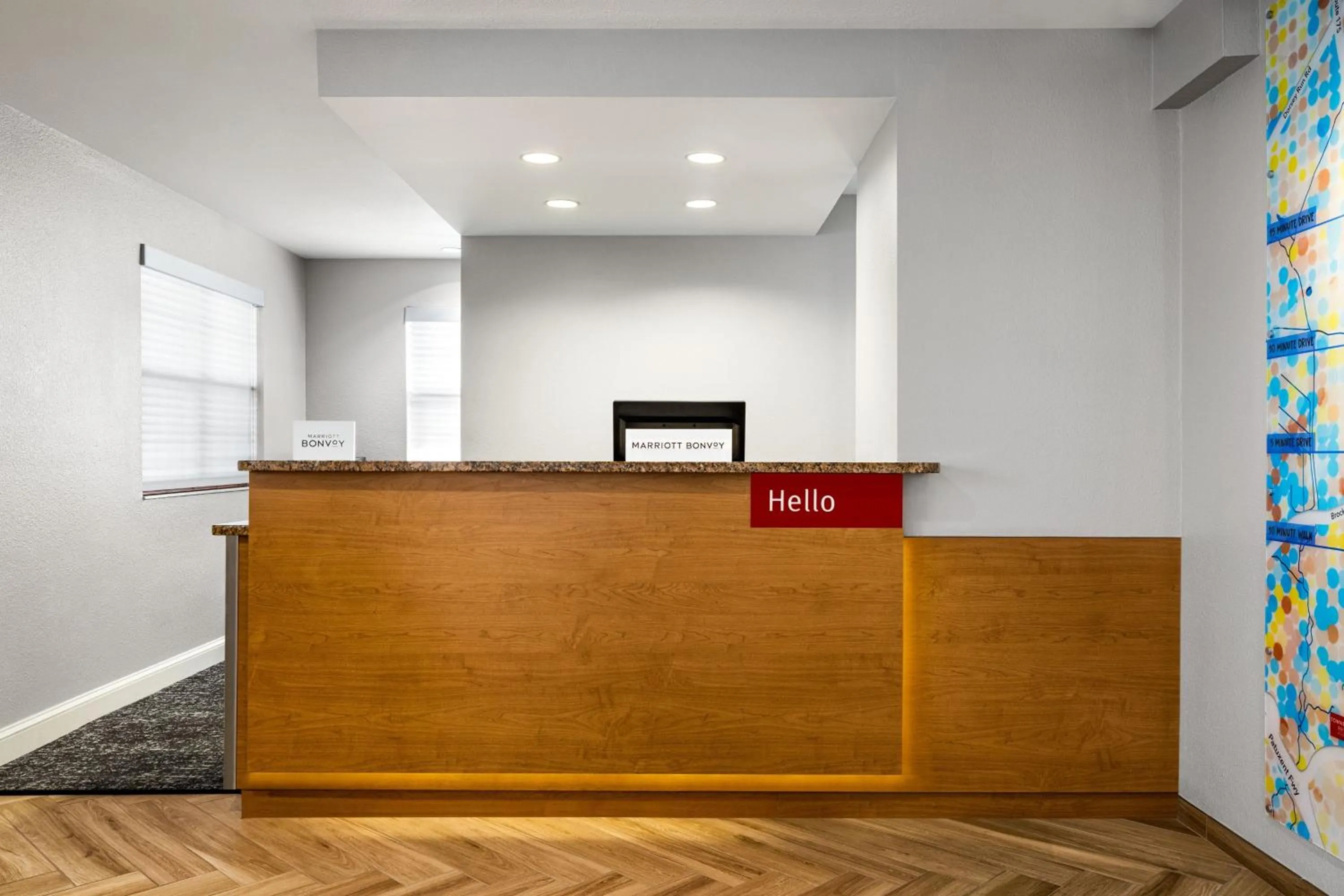 Lobby or reception in TownePlace Suites by Marriott Fort Meade National Business Park