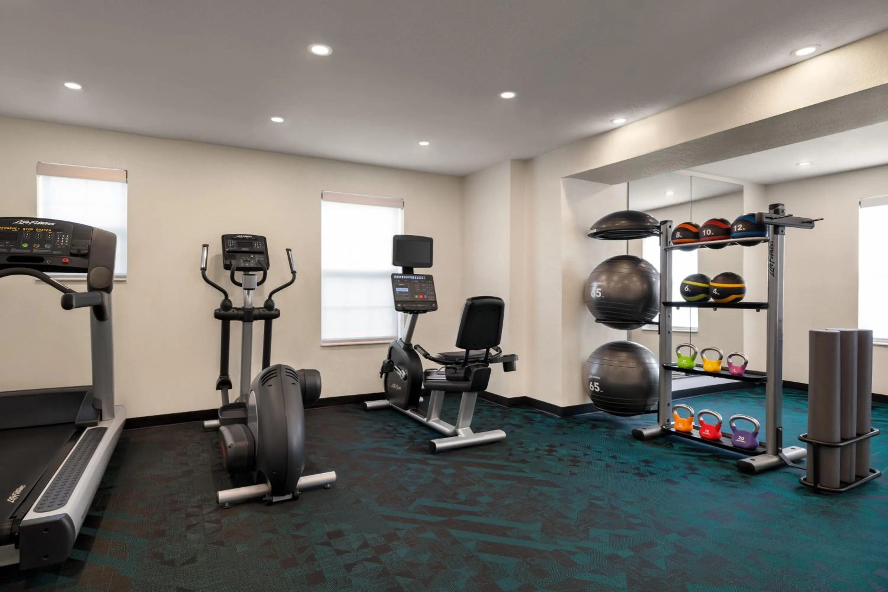 Fitness centre/facilities in TownePlace Suites by Marriott Fort Meade National Business Park