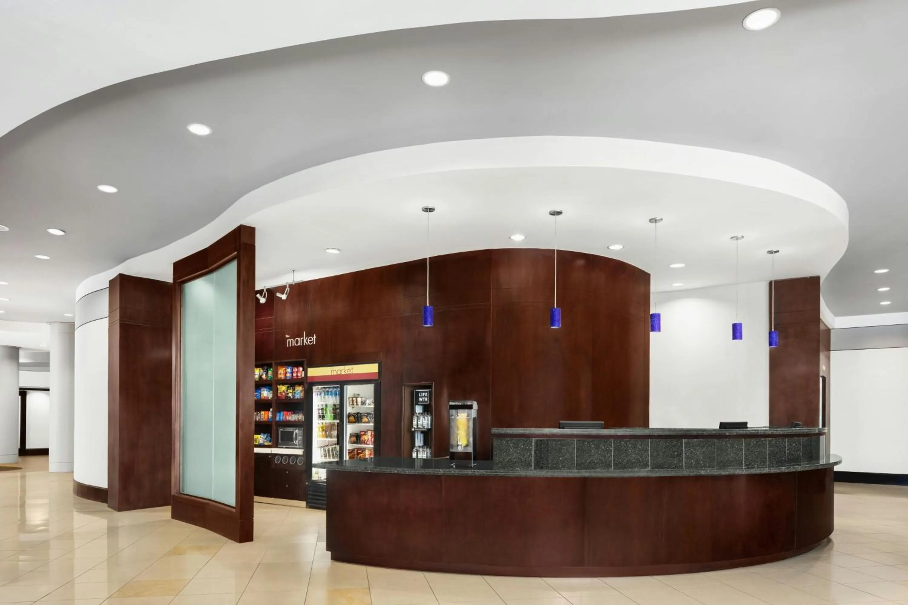 Lobby or reception in Courtyard Columbia Downtown at USC