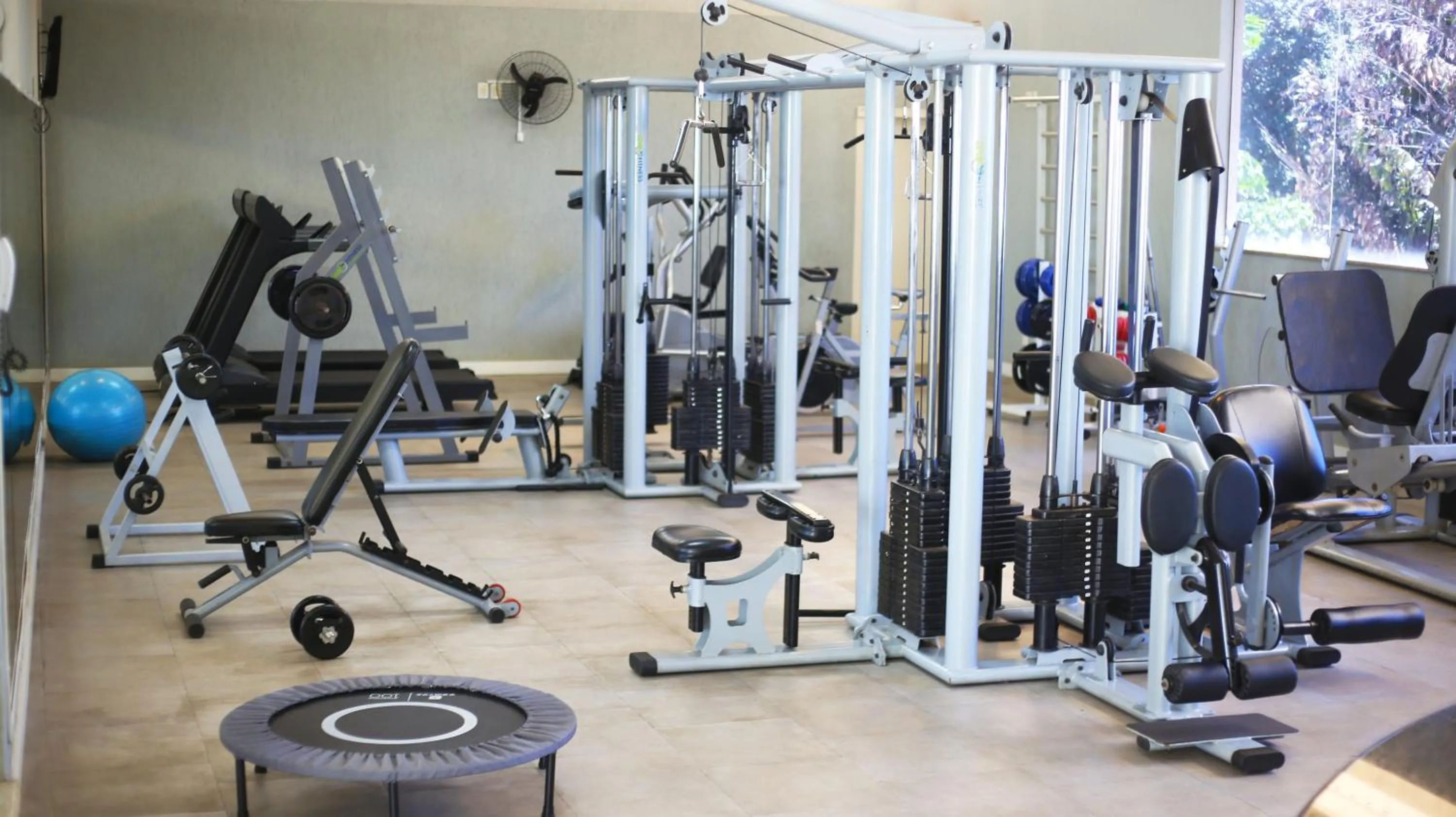 Fitness centre/facilities in Hotel Premium Campinas