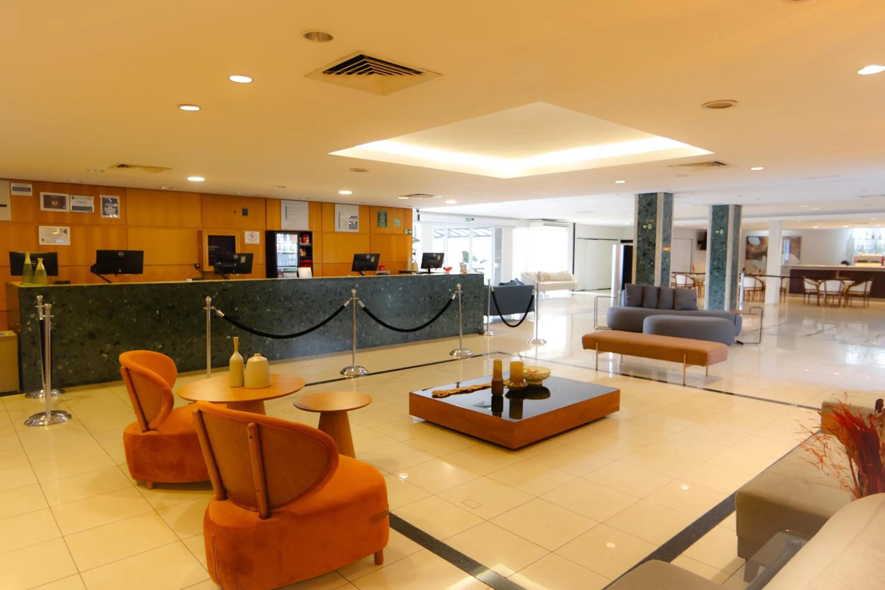 Lobby or reception in Hotel Premium Campinas