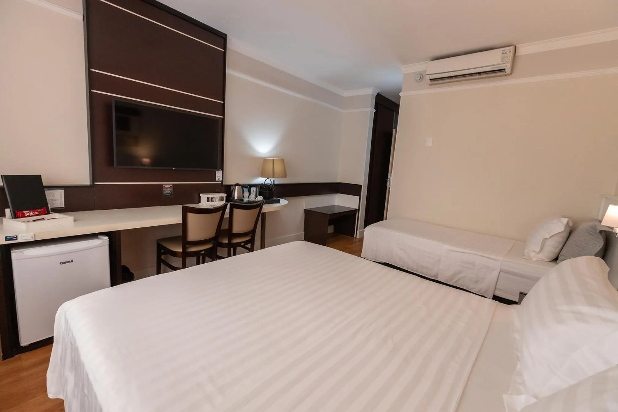 TV and multimedia, Bed in Hotel Premium Campinas