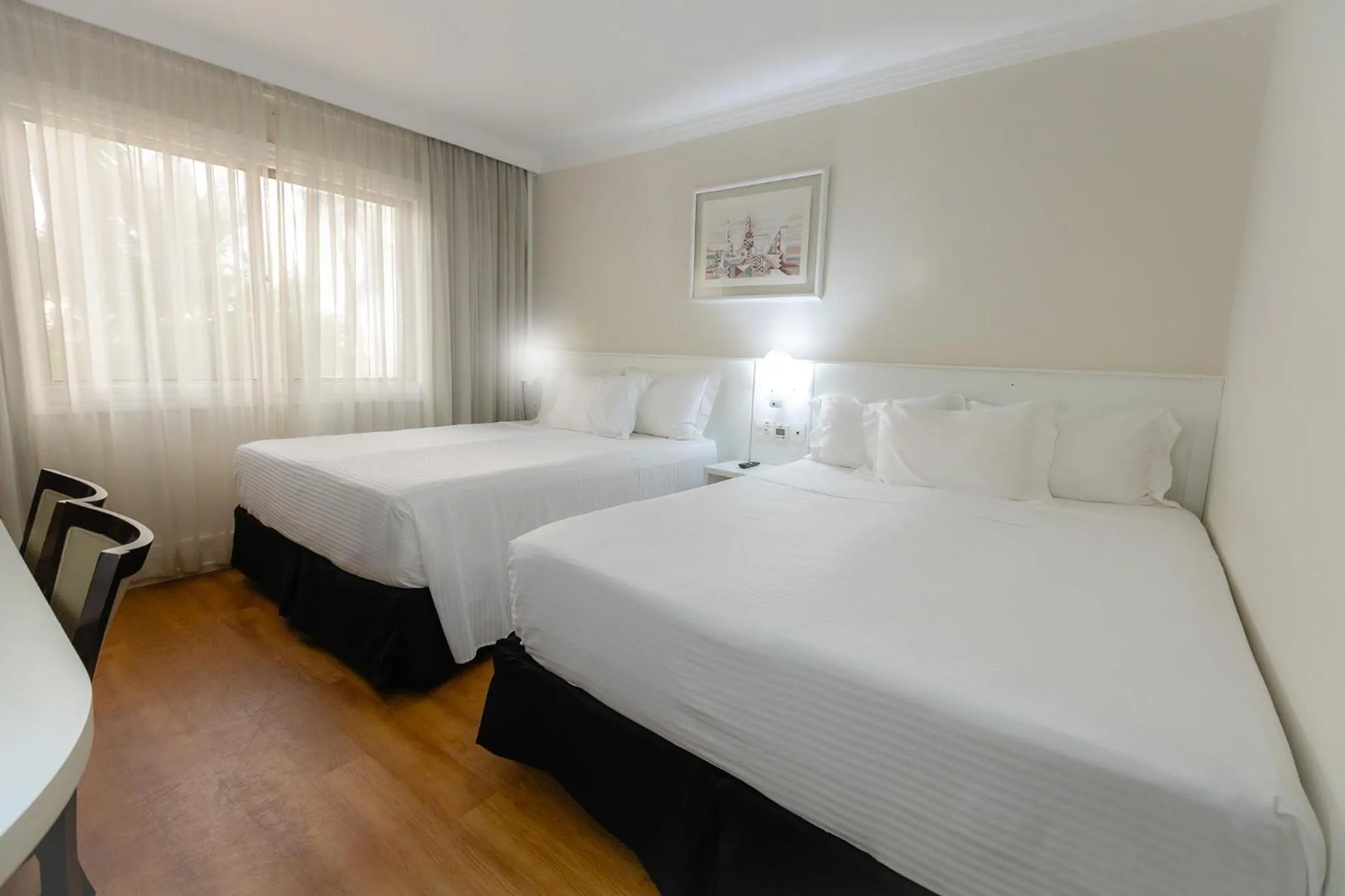 Bed in Hotel Premium Campinas