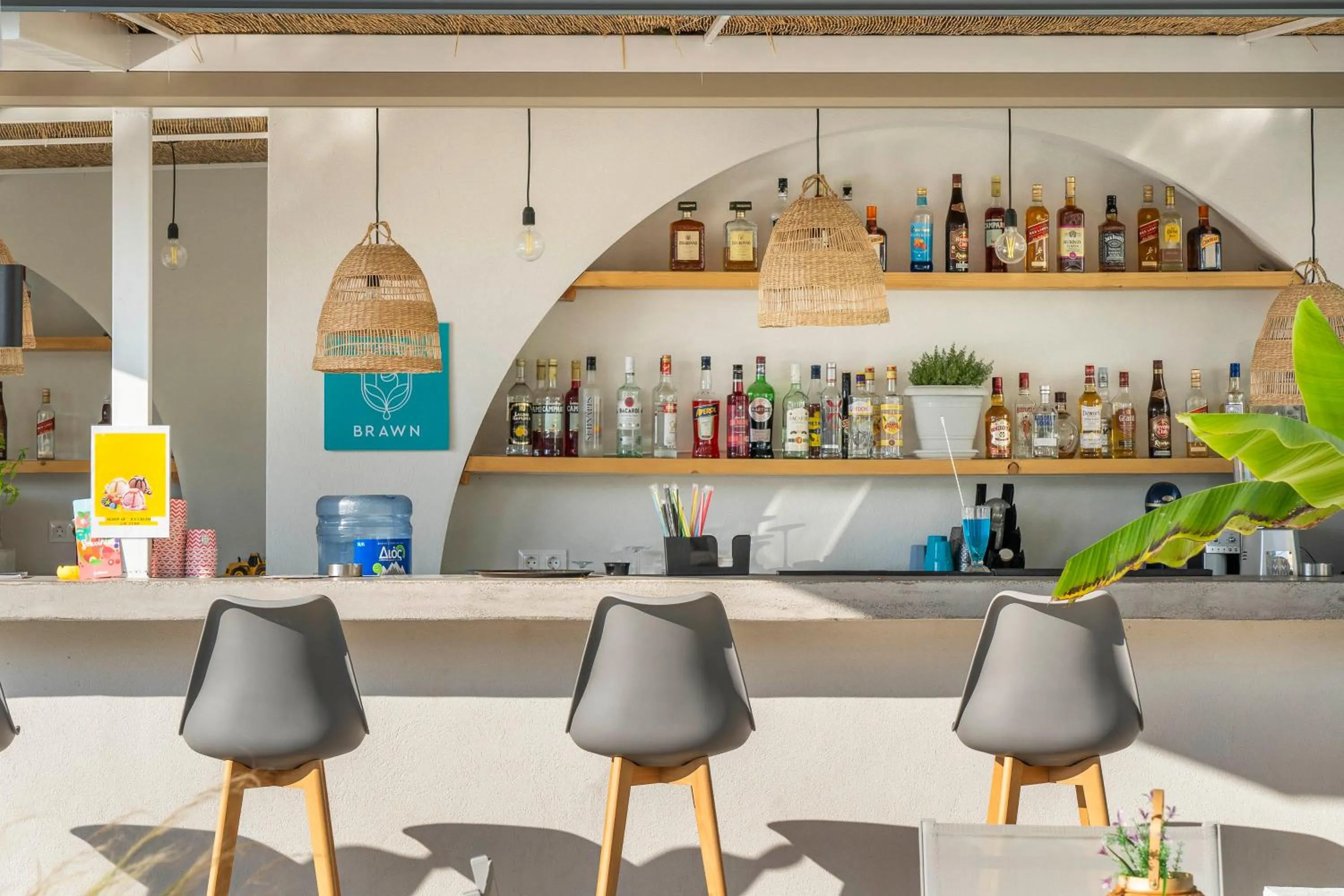 Lounge or bar in Akritas Hotel Pefkochori