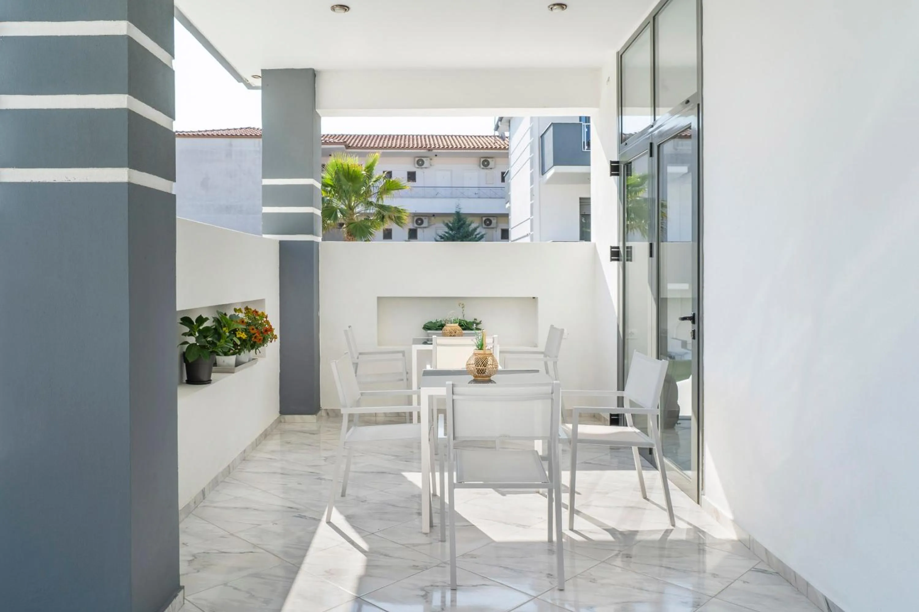 Property building in Akritas Hotel Pefkochori