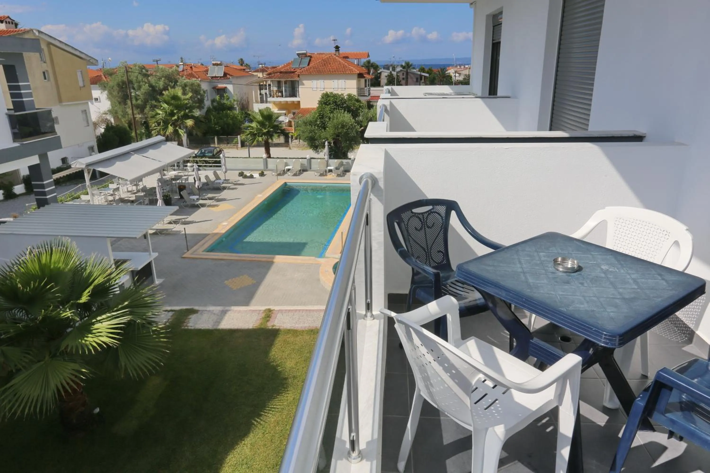 Balcony/Terrace in Akritas Hotel Pefkochori