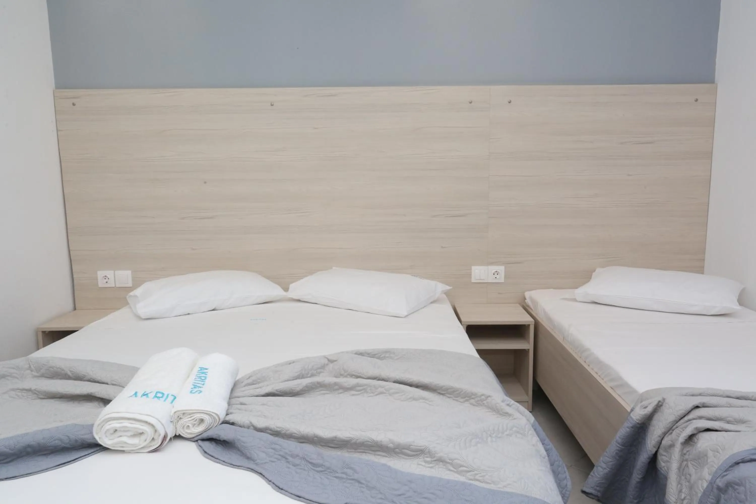 Bedroom, Bed in Akritas Hotel Pefkochori