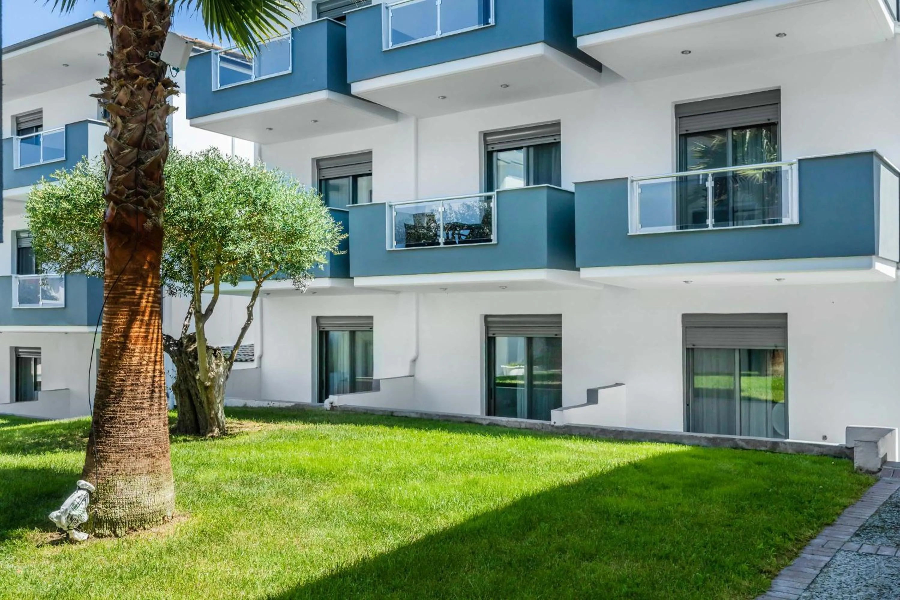 Garden in Akritas Hotel Pefkochori