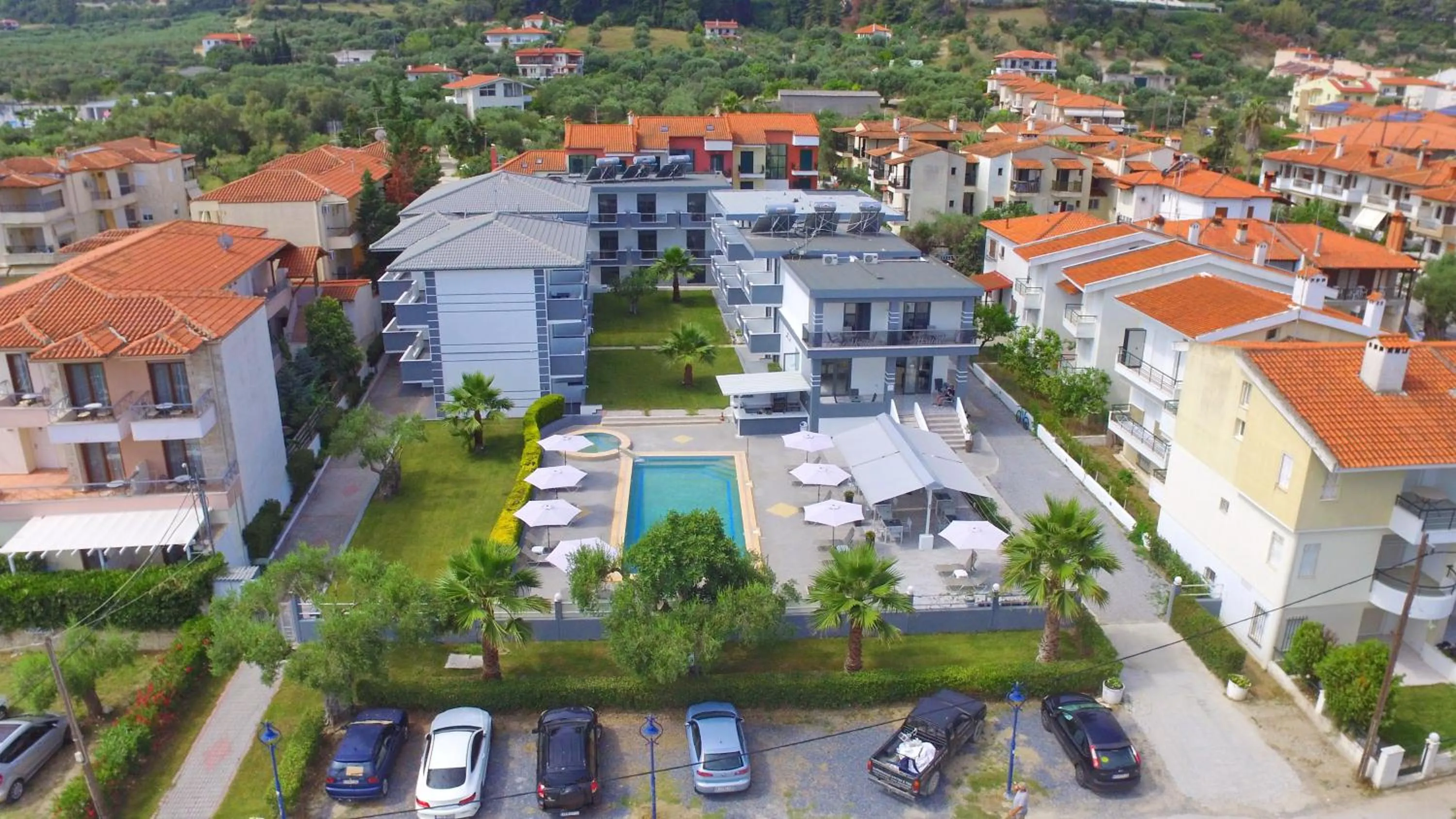 Property building in Akritas Hotel Pefkochori