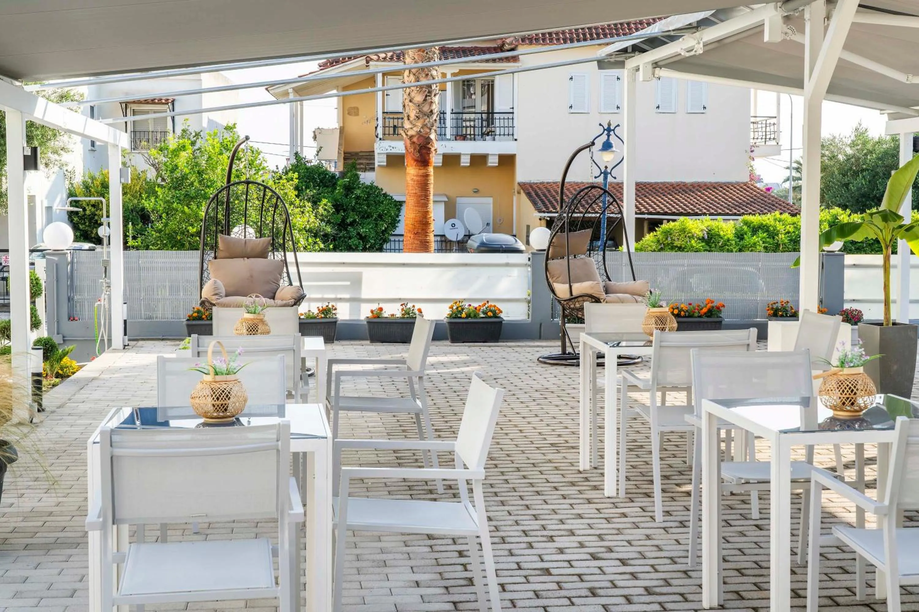 Living room in Akritas Hotel Pefkochori