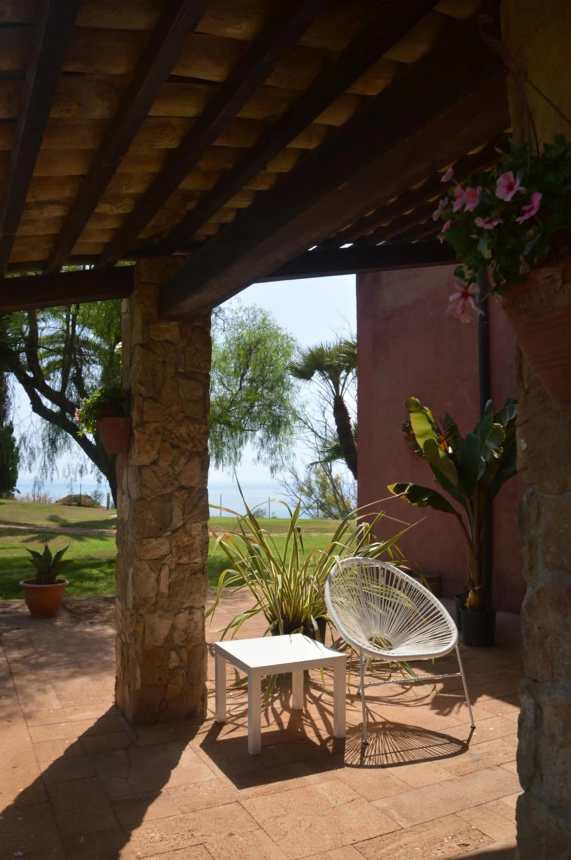 Garden view in Casa Realia