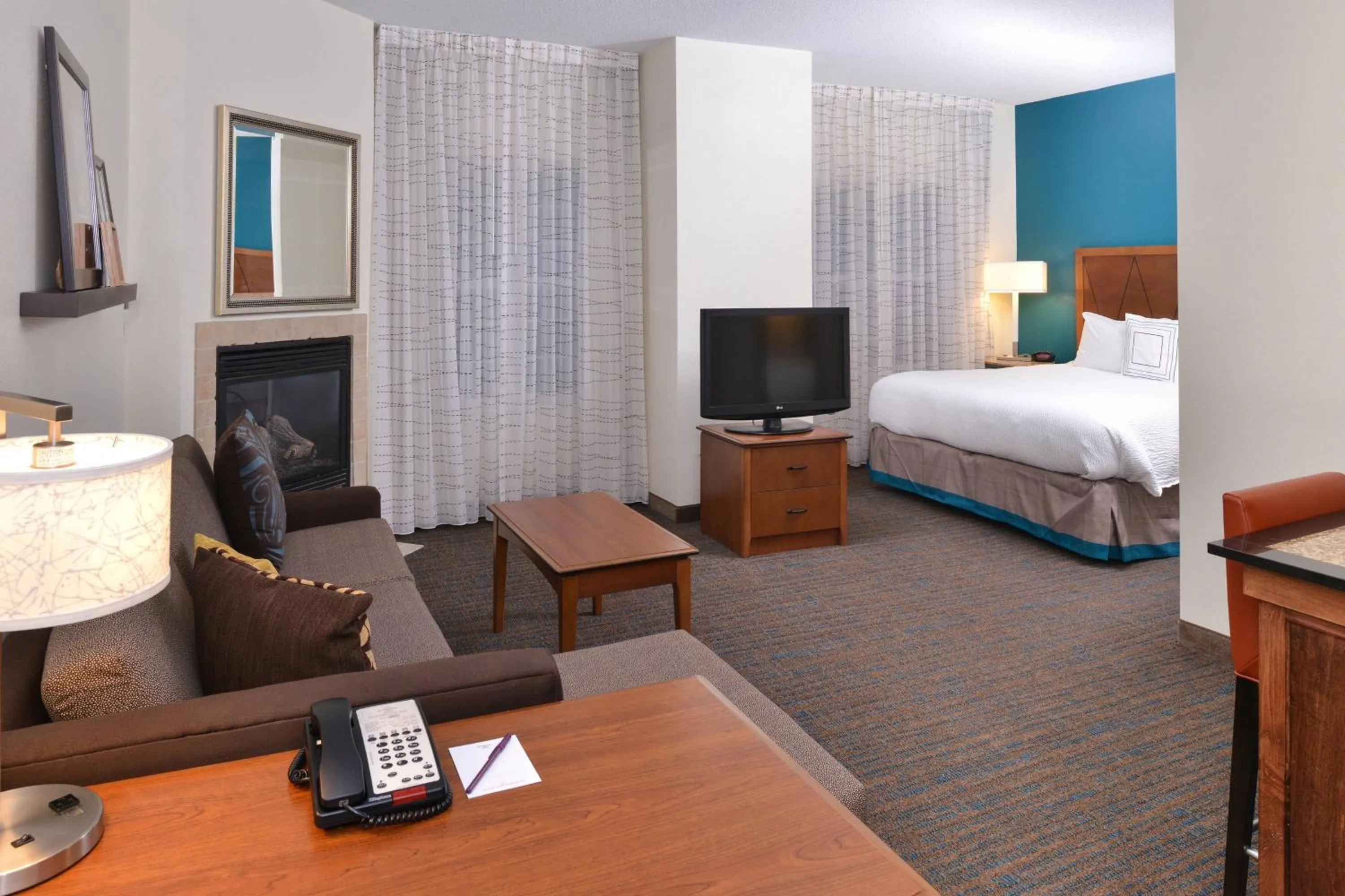 Photo of the whole room, Bed in Residence Inn Columbia Northeast/Fort Jackson Area