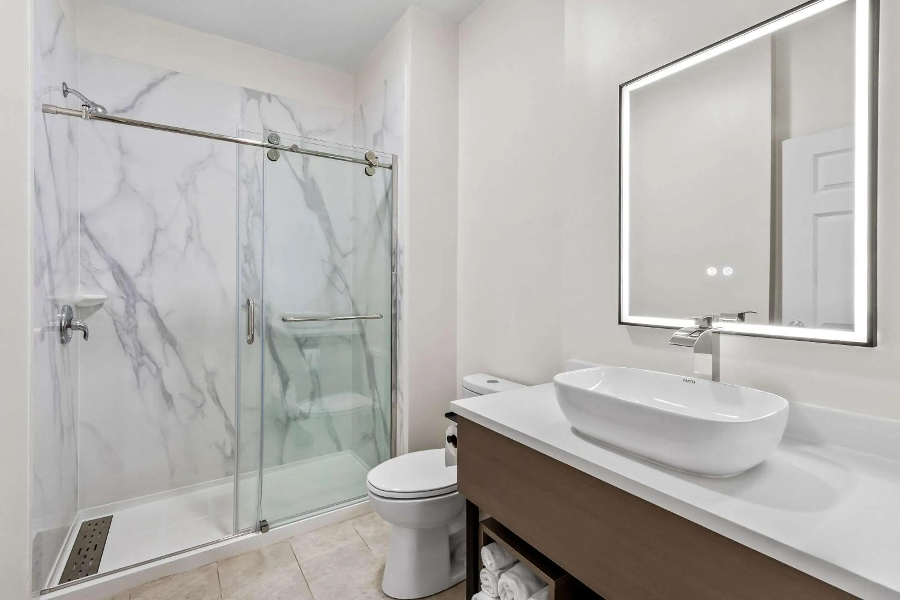 Bathroom in MainStay Suites Columbia Harbison