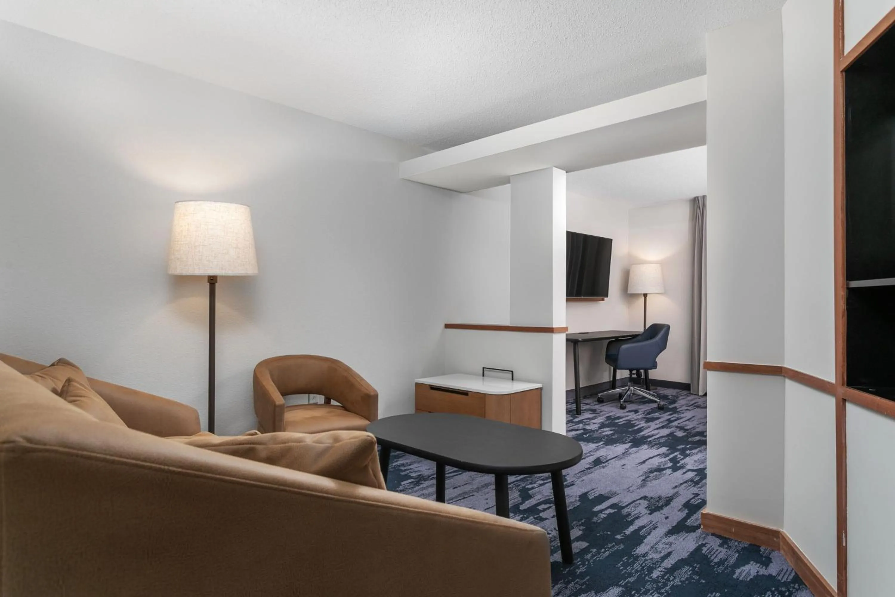 Living room in Fairfield Inn & Suites by Marriott Chattanooga South East Ridge