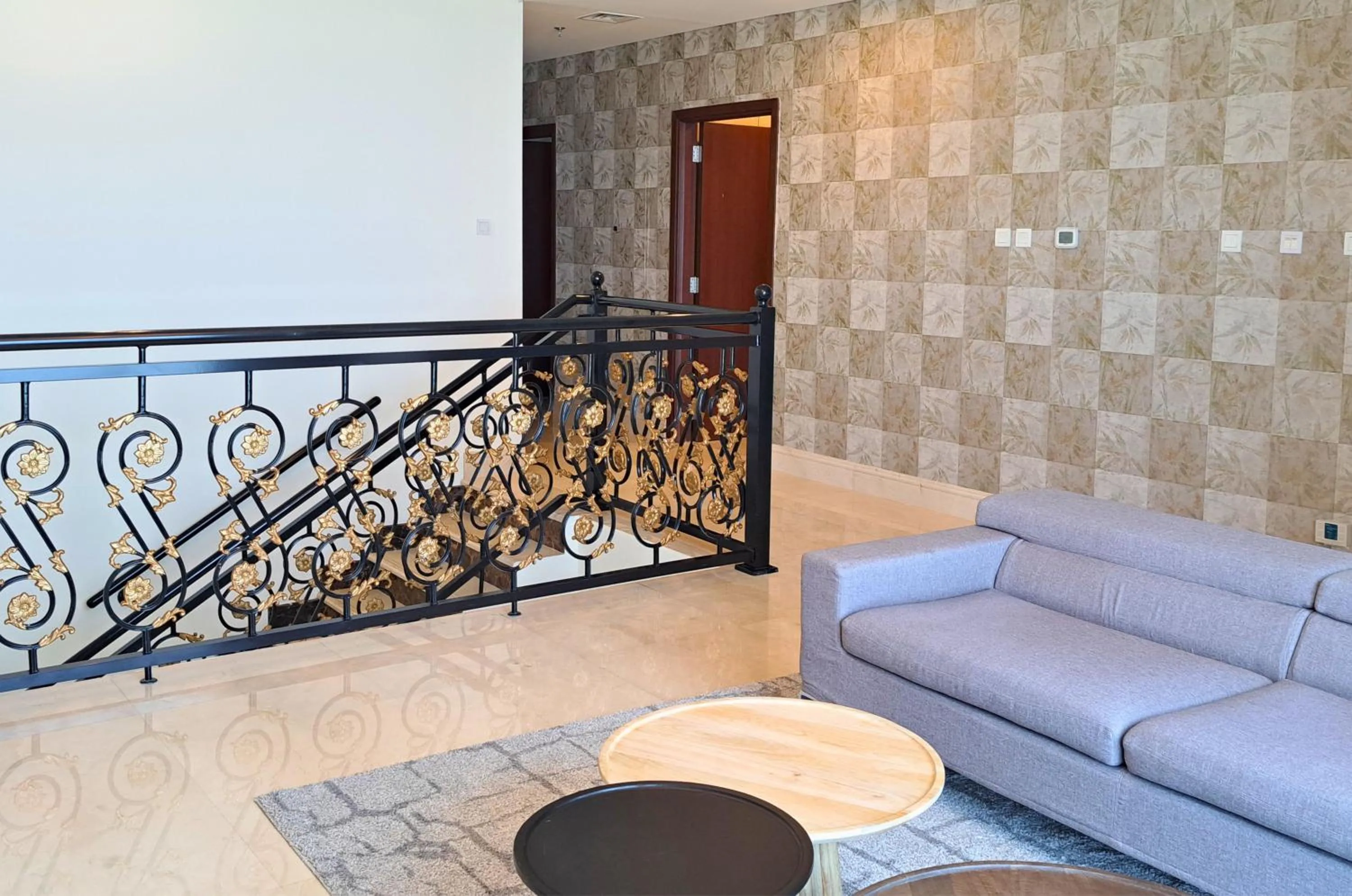 Living room in Barceló Residences Dubai Marina