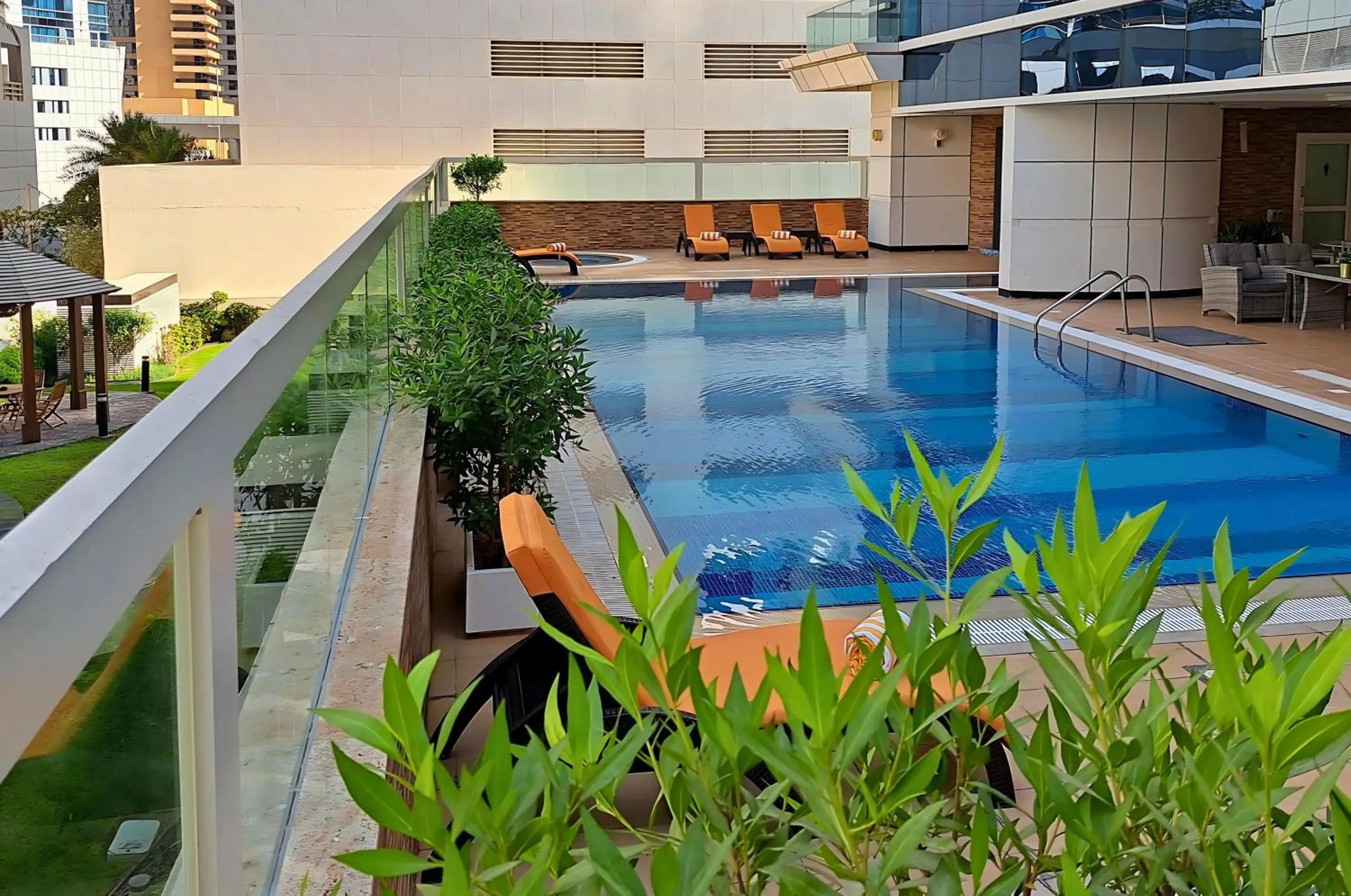 Swimming pool in Barceló Residences Dubai Marina
