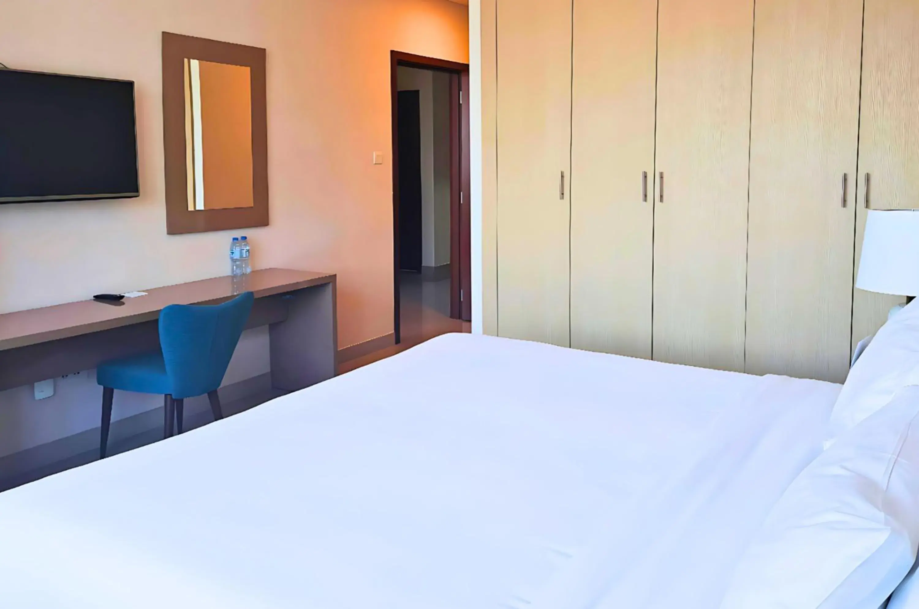 Bed in Barceló Residences Dubai Marina Bed in Barceló Residences Dubai Marina