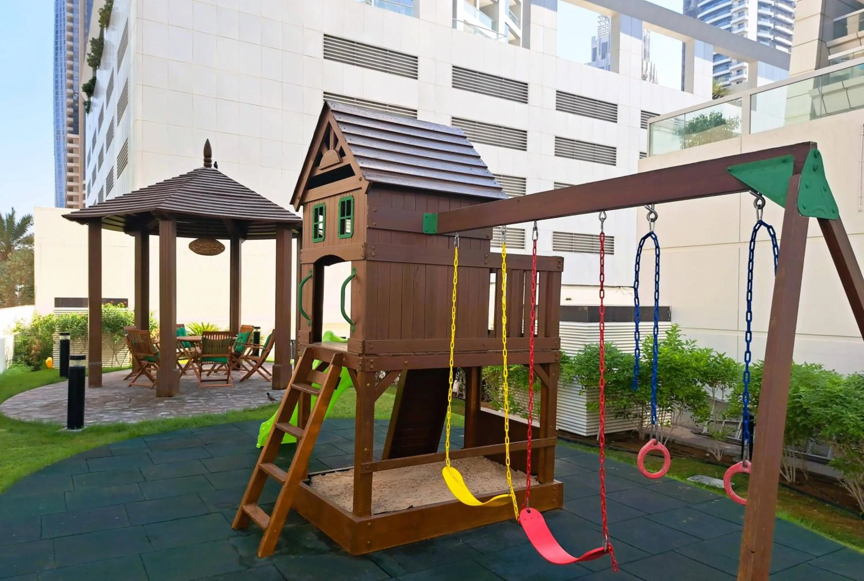 Children play ground in Barceló Residences Dubai Marina