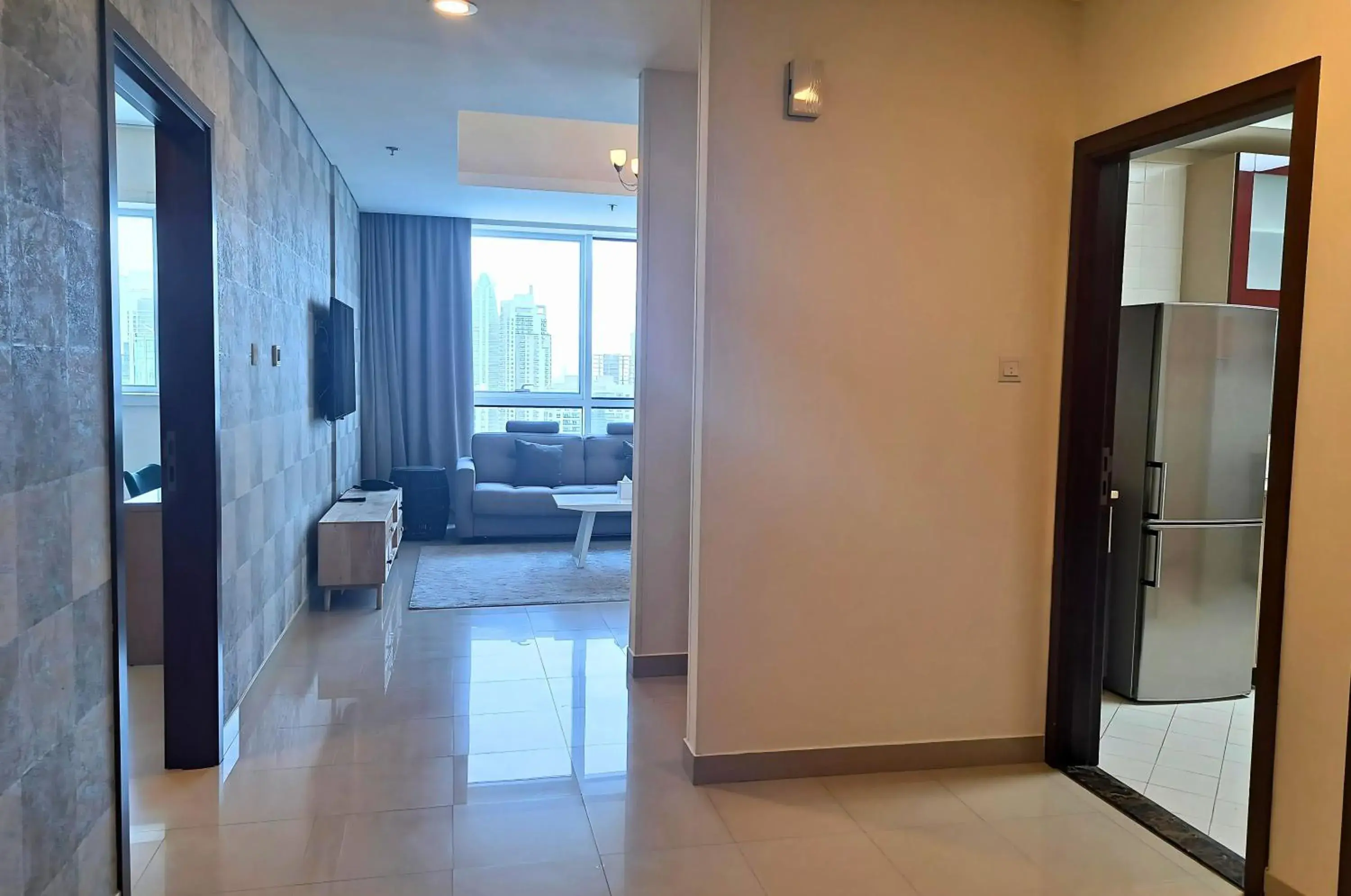 Living room in Barceló Residences Dubai Marina Living room in Barceló Residences Dubai Marina