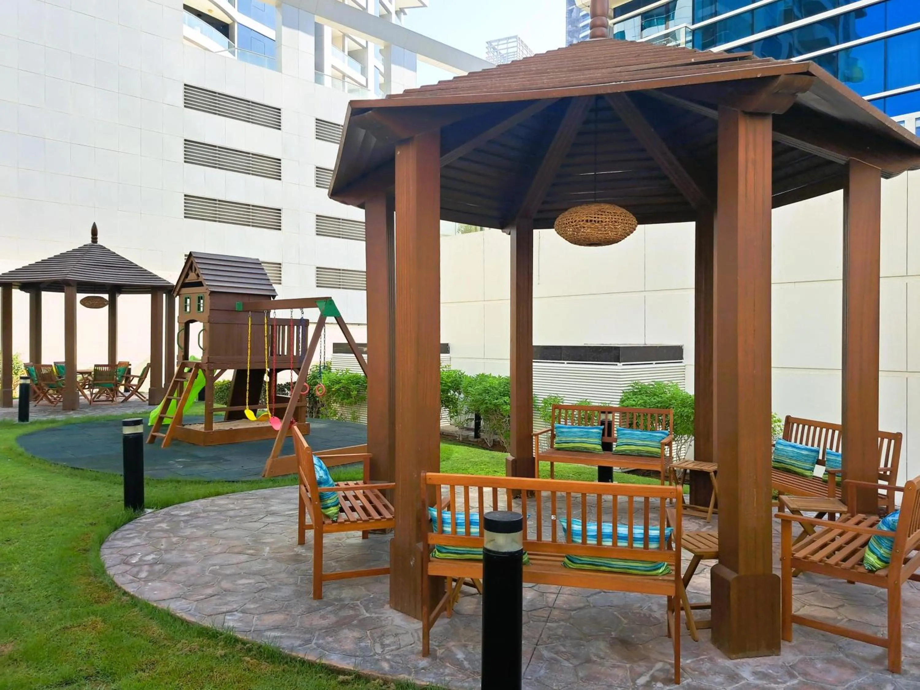 Children play ground in Barceló Residences Dubai Marina