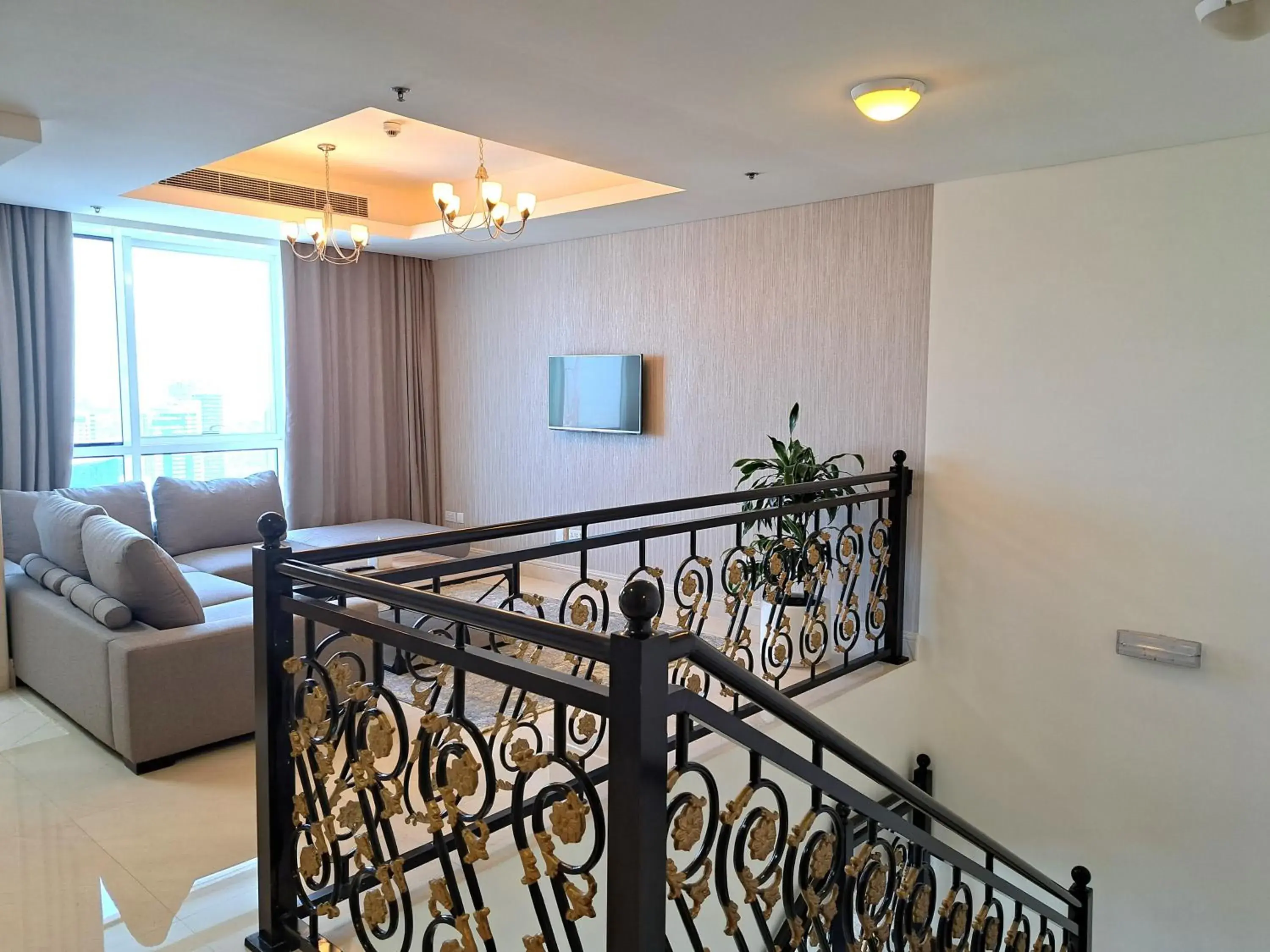 Living room in Barceló Residences Dubai Marina Living room in Barceló Residences Dubai Marina