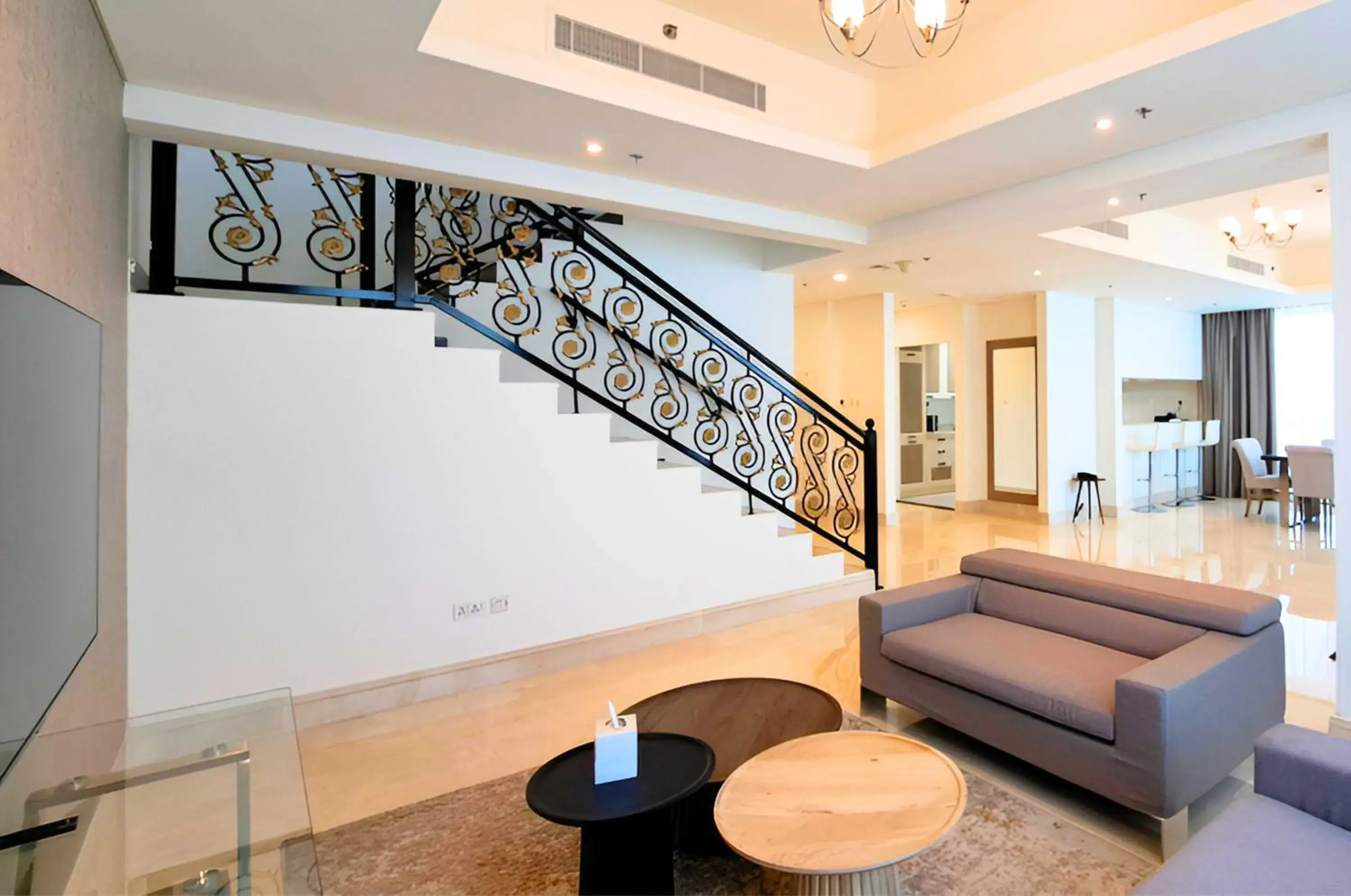 Living room in Barceló Residences Dubai Marina Living room in Barceló Residences Dubai Marina