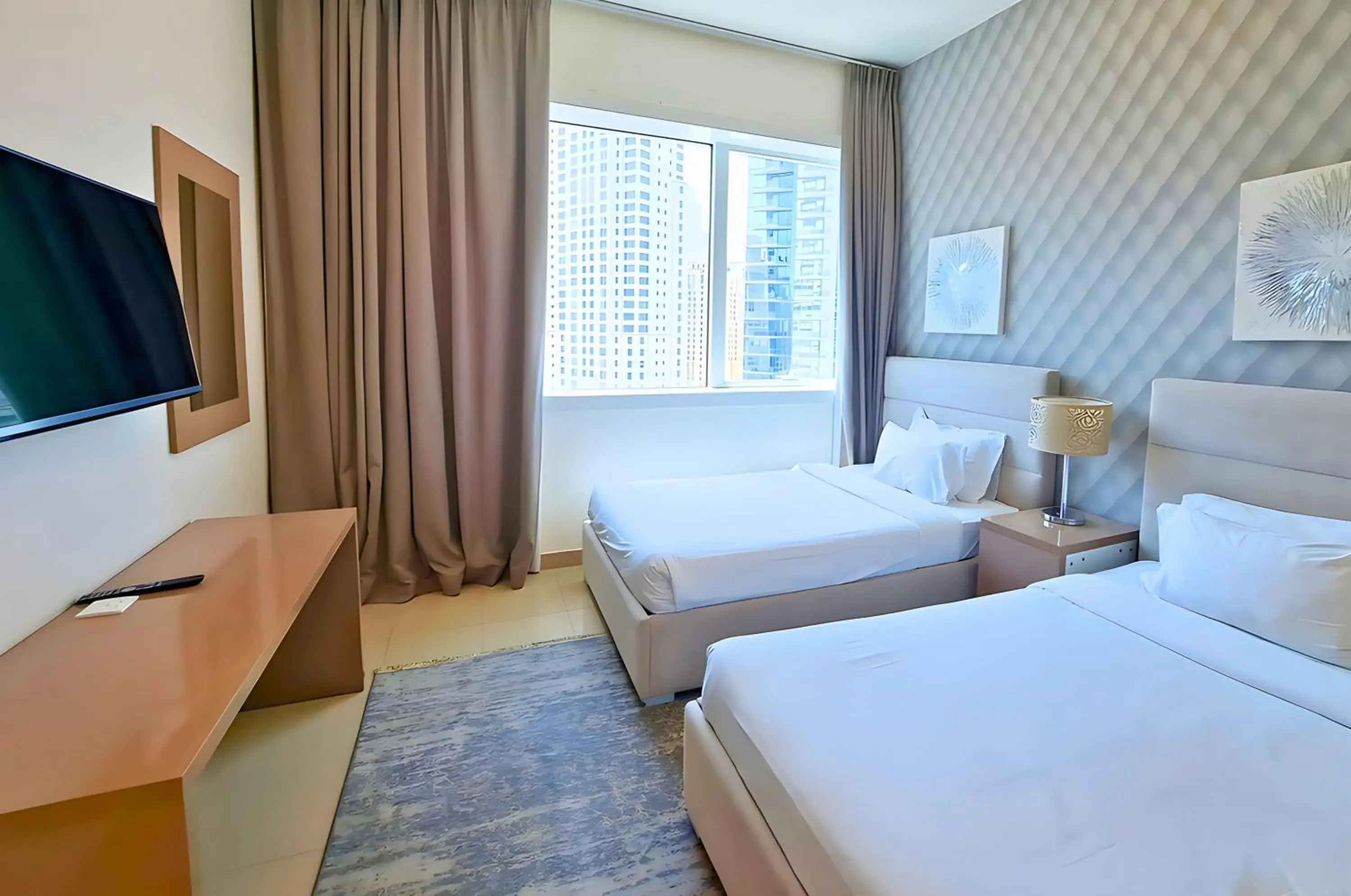 Bed in Barceló Residences Dubai Marina Bed in Barceló Residences Dubai Marina