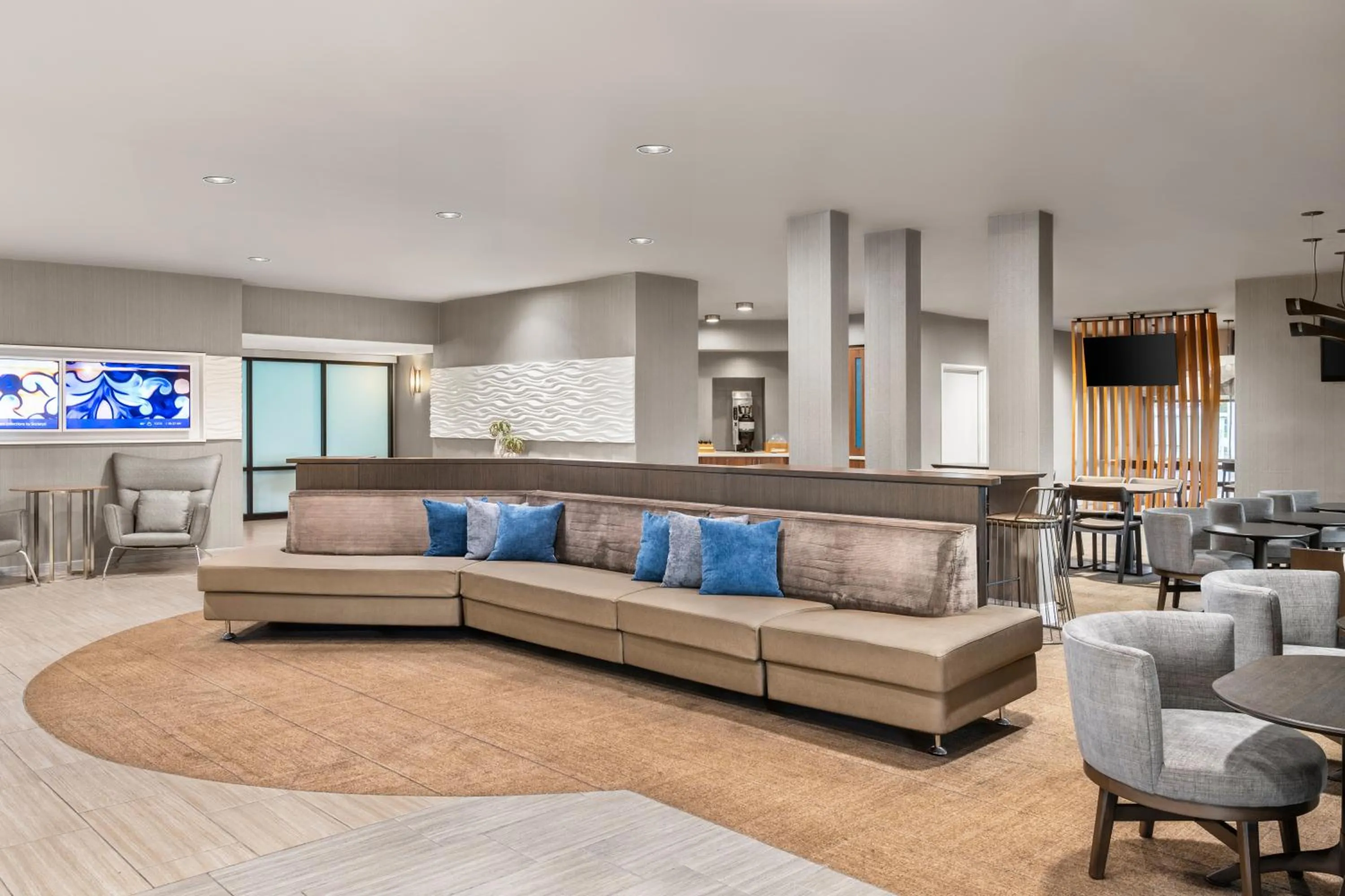 Lobby or reception in SpringHill Suites by Marriott Chicago Bolingbrook