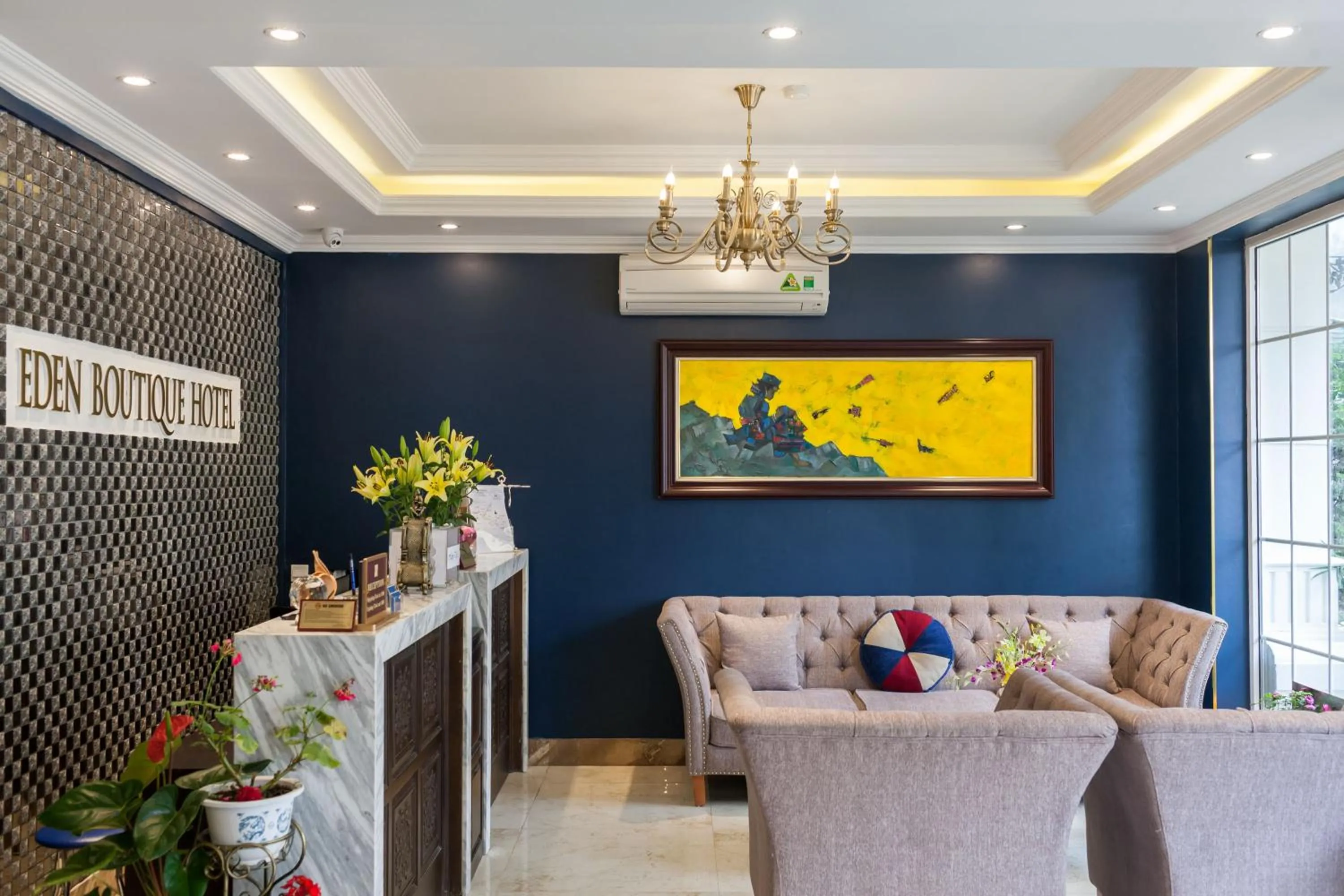 Lobby or reception in Eden Boutique Hotel & Spa