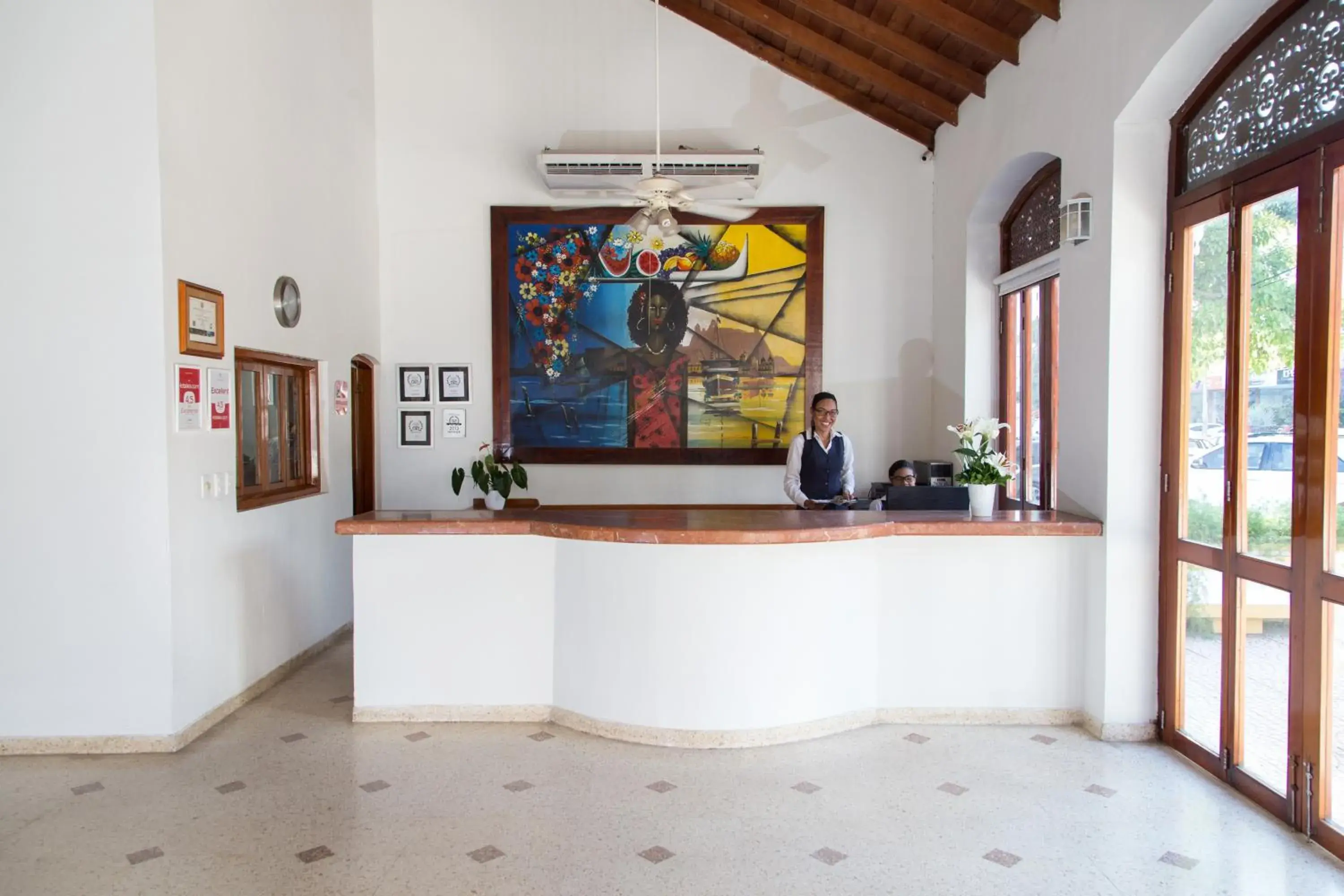 Lobby or reception in San Martin Cartagena Lobby or reception in San Martin Cartagena