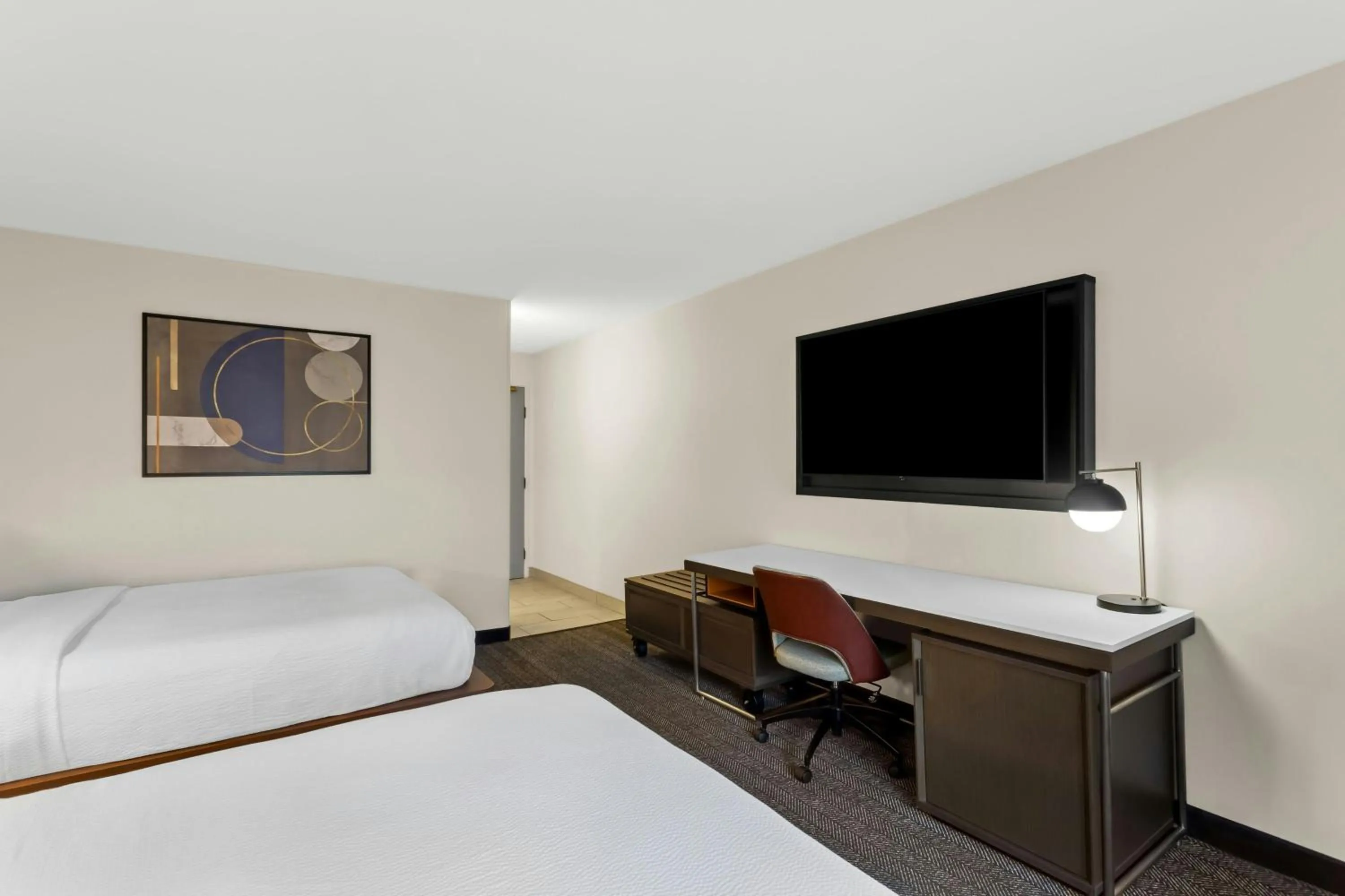 Photo of the whole room, Bed in Courtyard Chicago Southeast/Hammond, Indiana