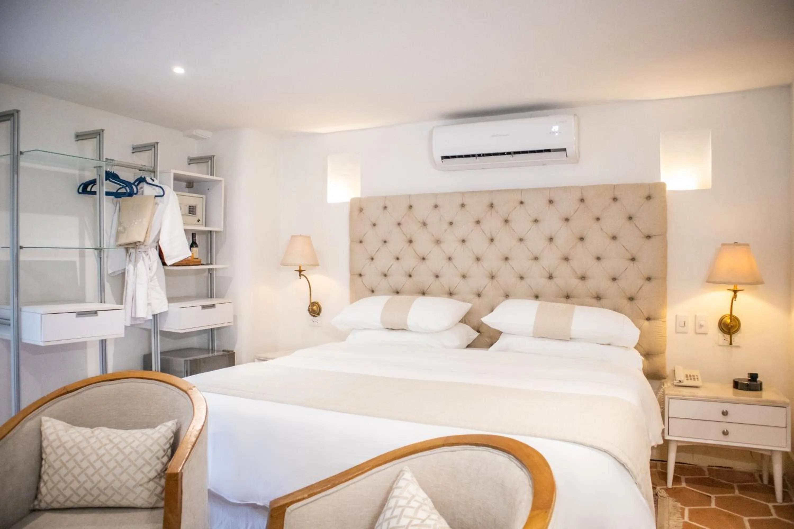 Bed in Hotel El Marqués