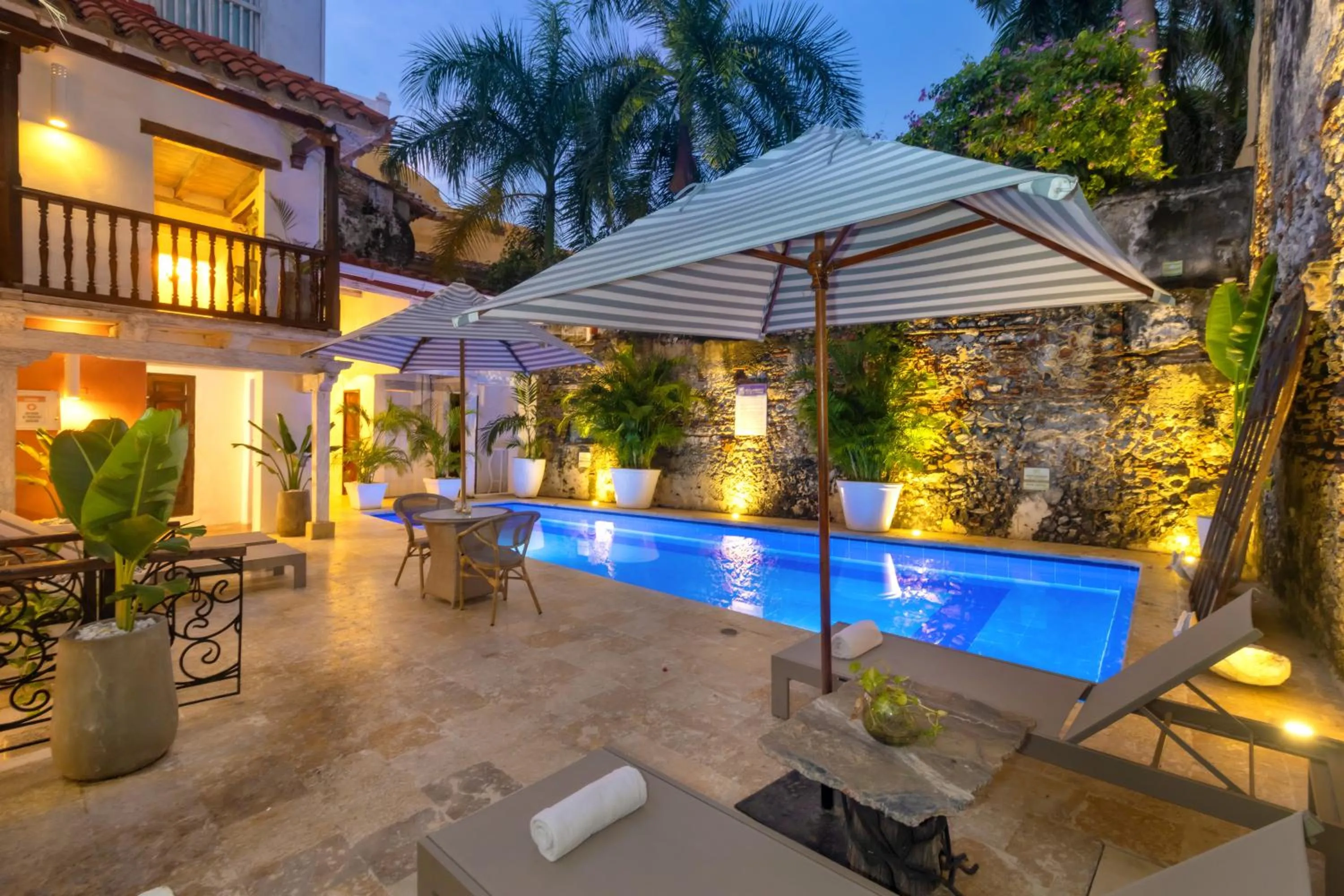 Patio in El Marques Hotel Boutique By GEH Suites