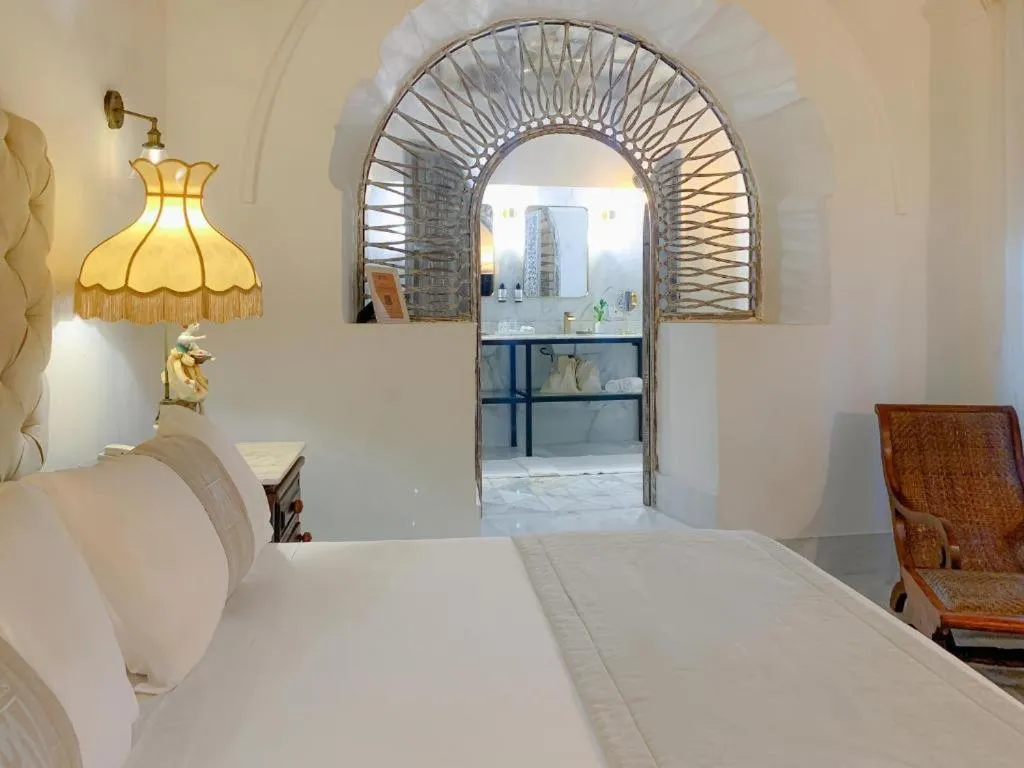 Bed in Hotel El Marqués