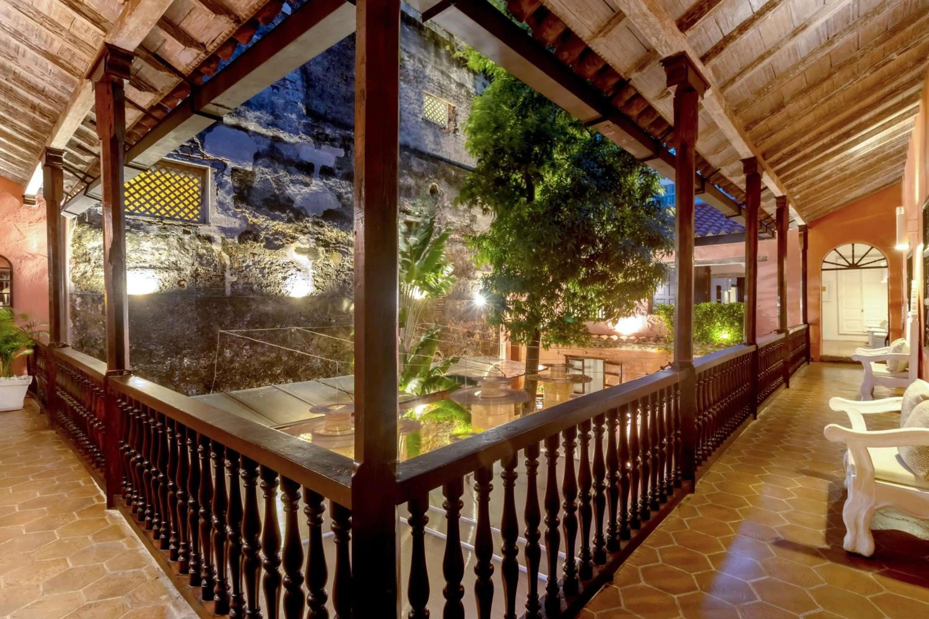 Patio in El Marques Hotel Boutique By GEH Suites