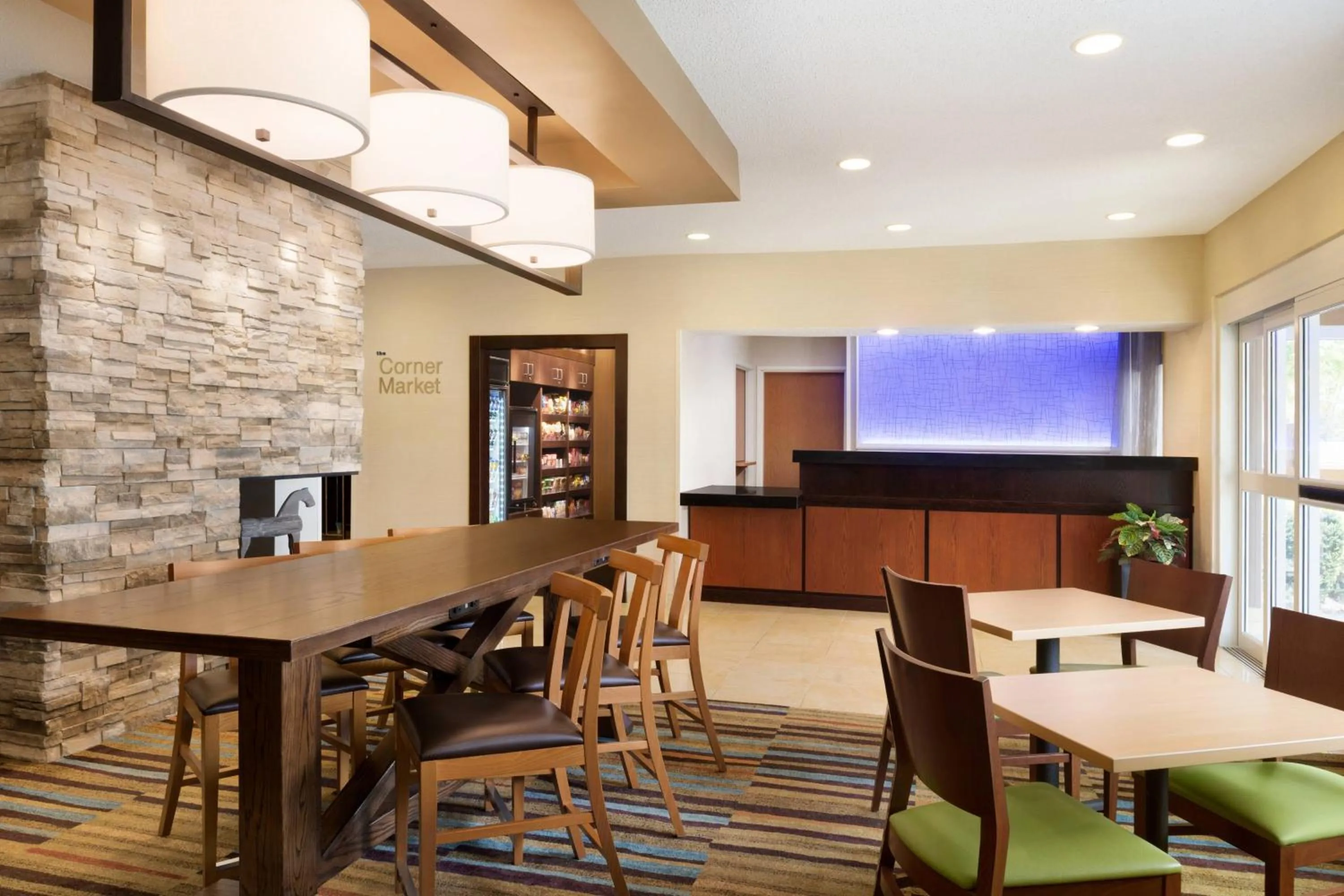 Lobby or reception in Fairfield Inn Kankakee Bourbonnais